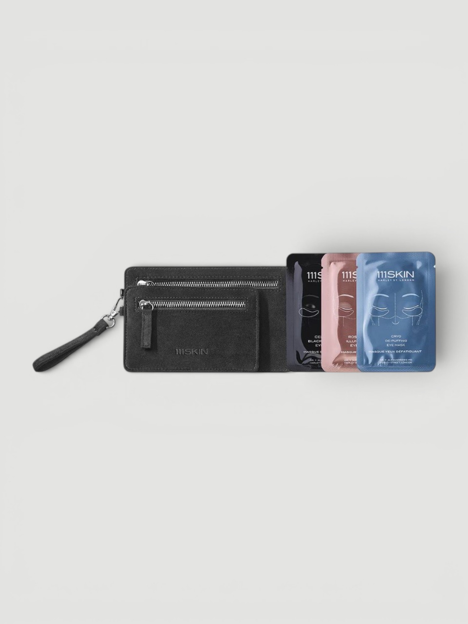 111SKIN Jetsetter Passport in black.