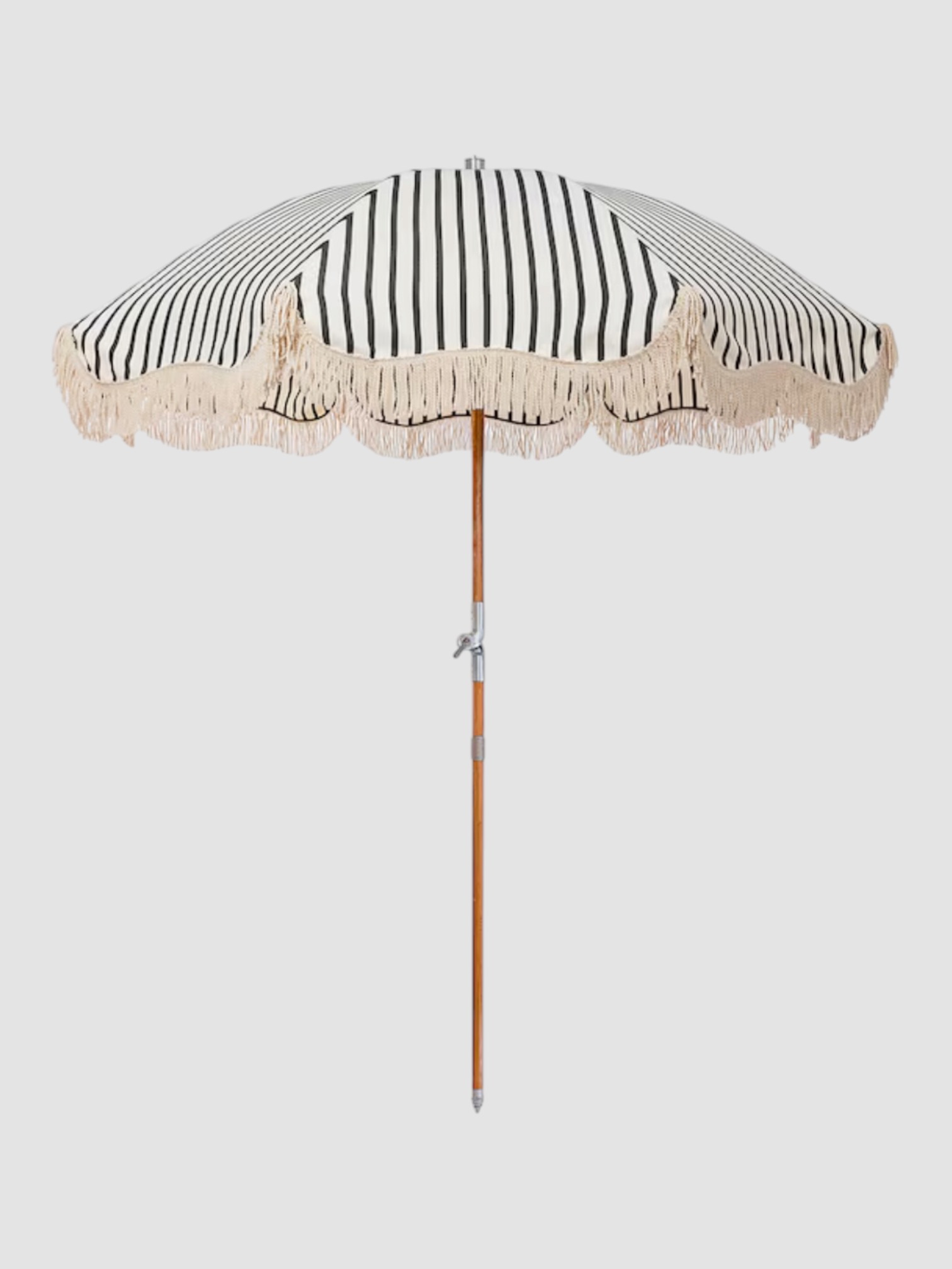 Business & Pleasure Co. Premium Beach Umbrella in antique white.