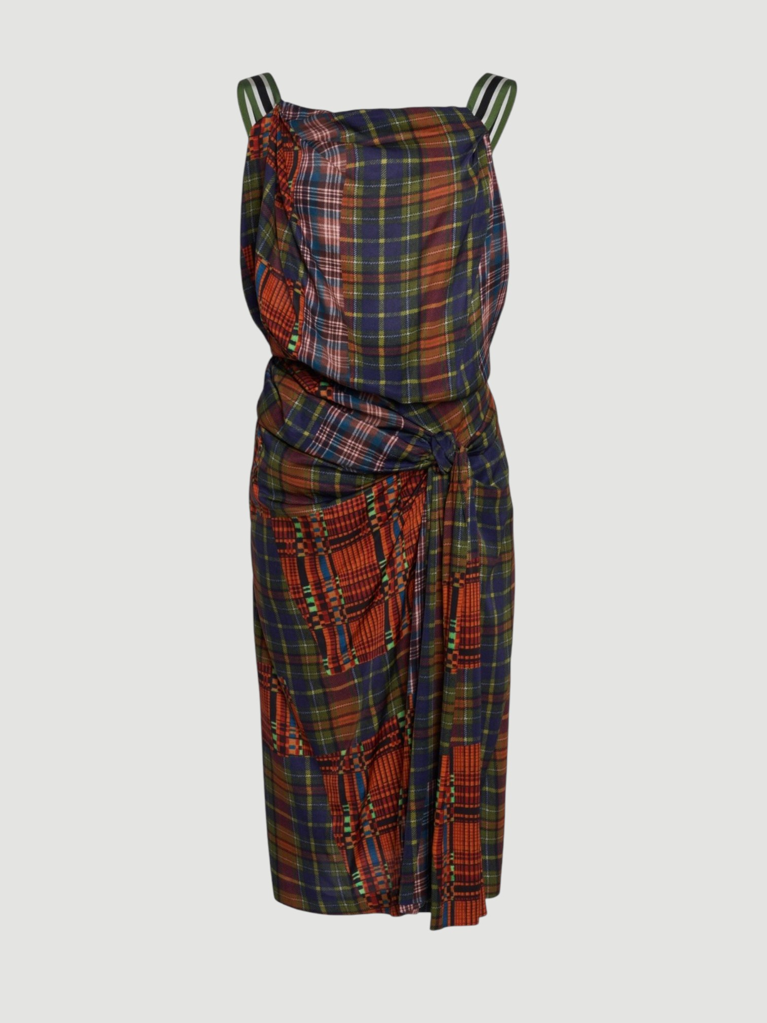 Dries Van Noten Daralyn Draped Midi Dress. Styled by Sharon Lombardo for FDV Concierge.
