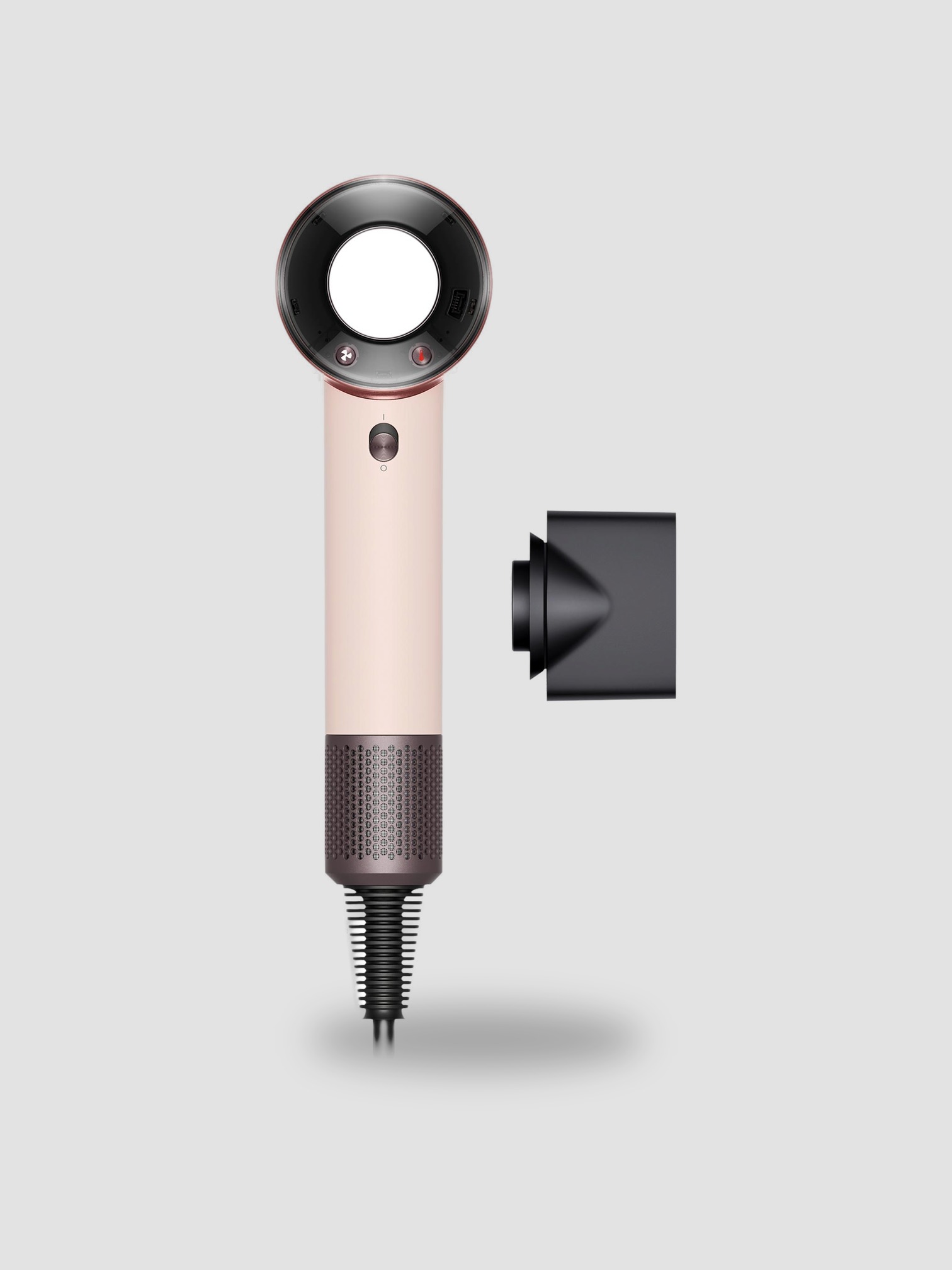 Dyson Supersonic Travel Hair Dryer in blush.