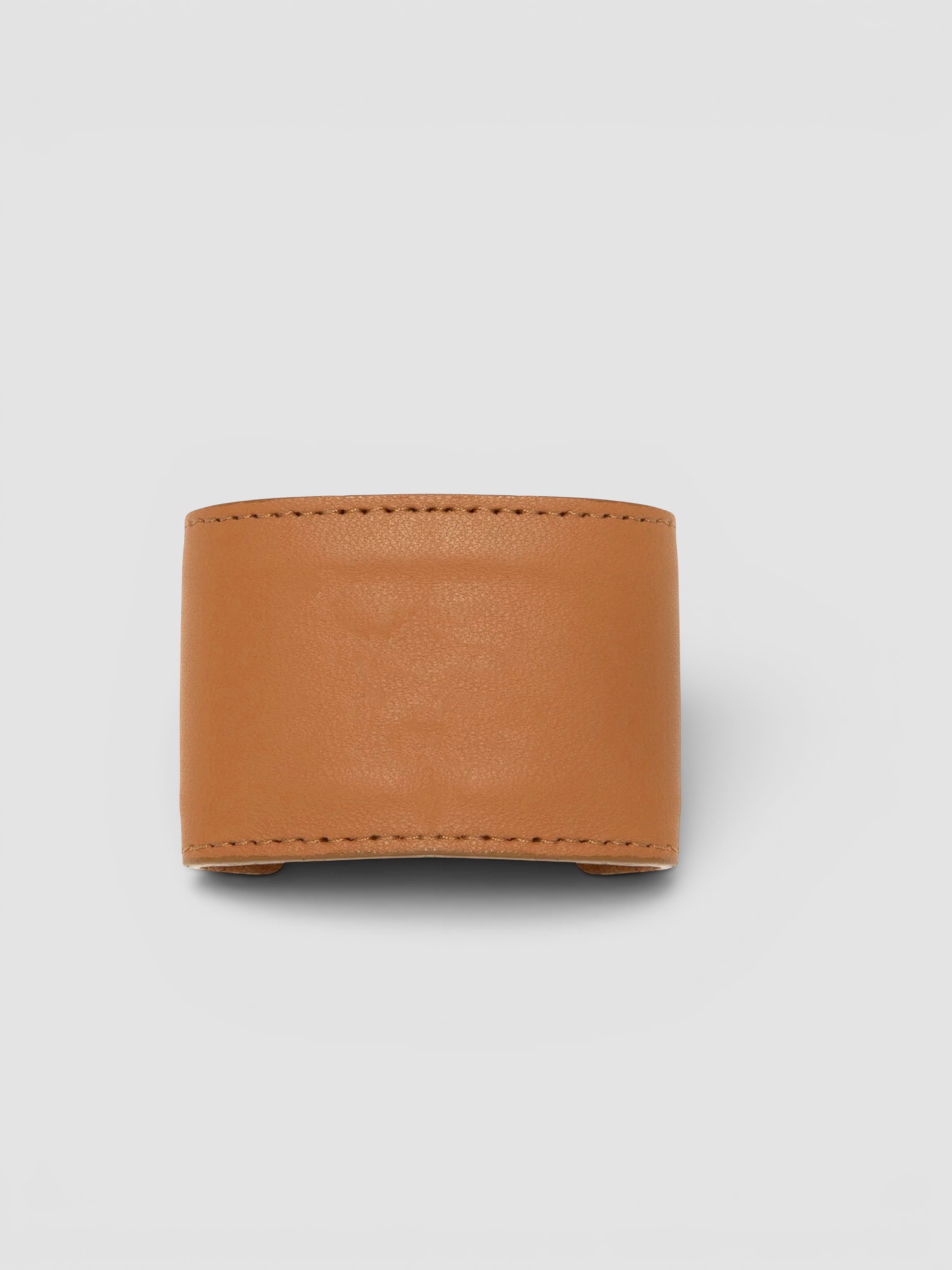 Jennifer Behr Leather Ponywrap in tan.