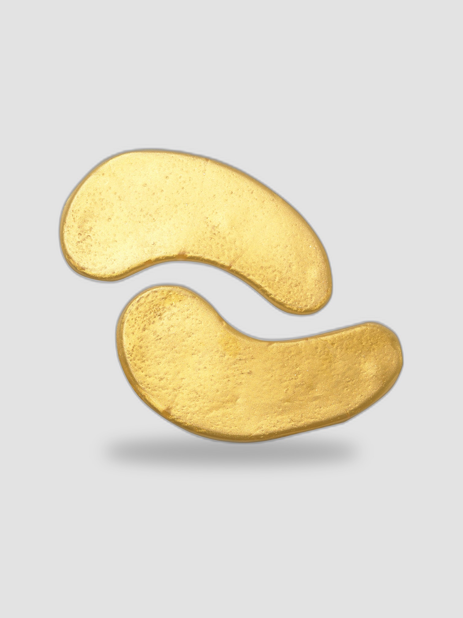 MZ Skin Hydra-Bright Gold Eye Mask in gold.