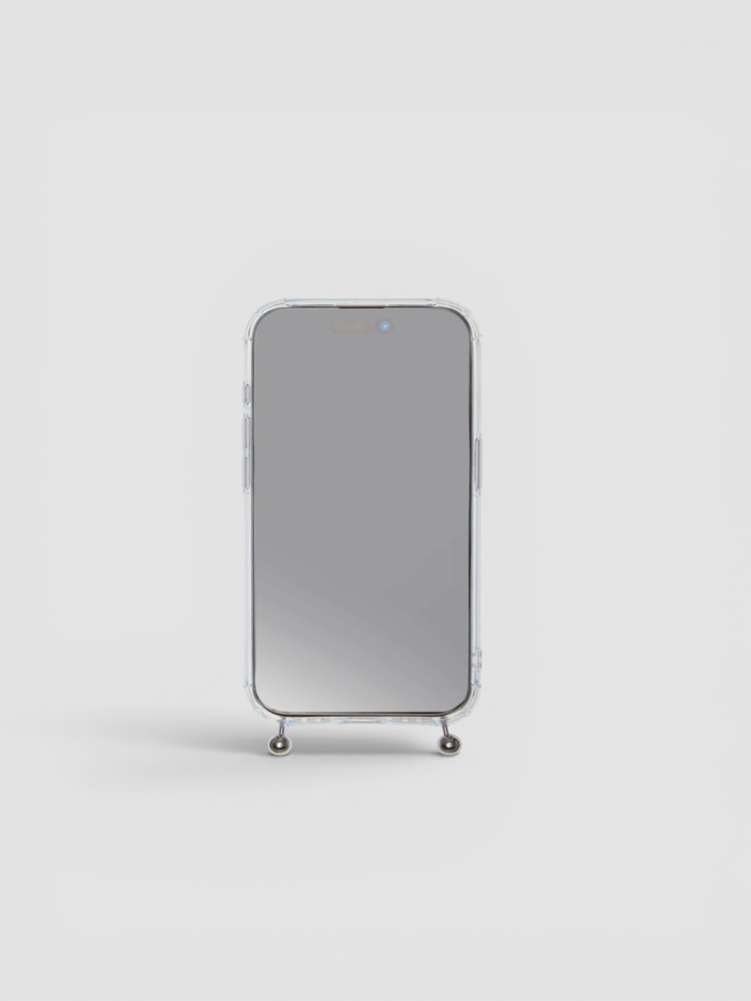 Ossa Transparent iPhone Case in clear.