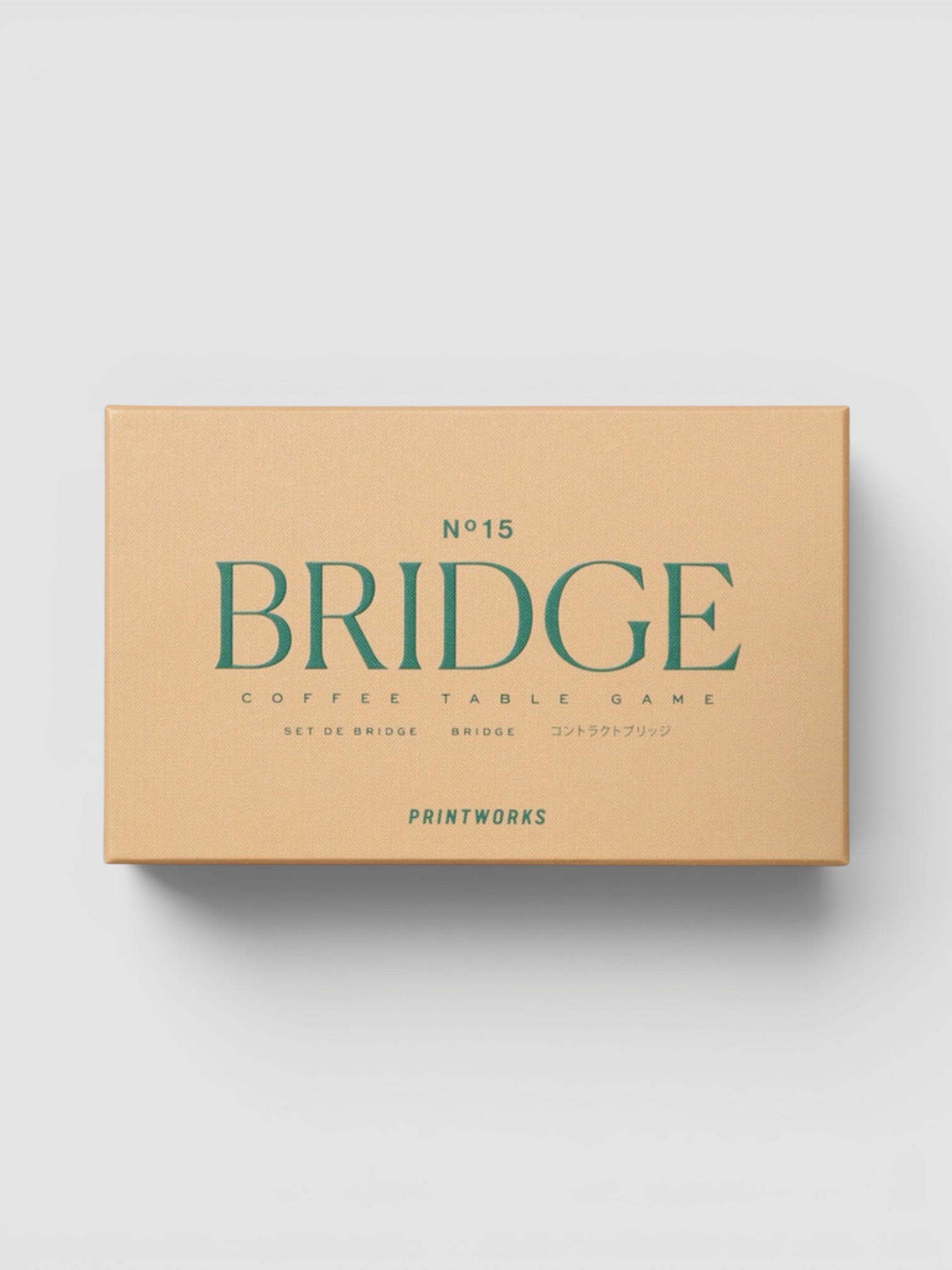 Printworks Classic Bridge Set in orange.