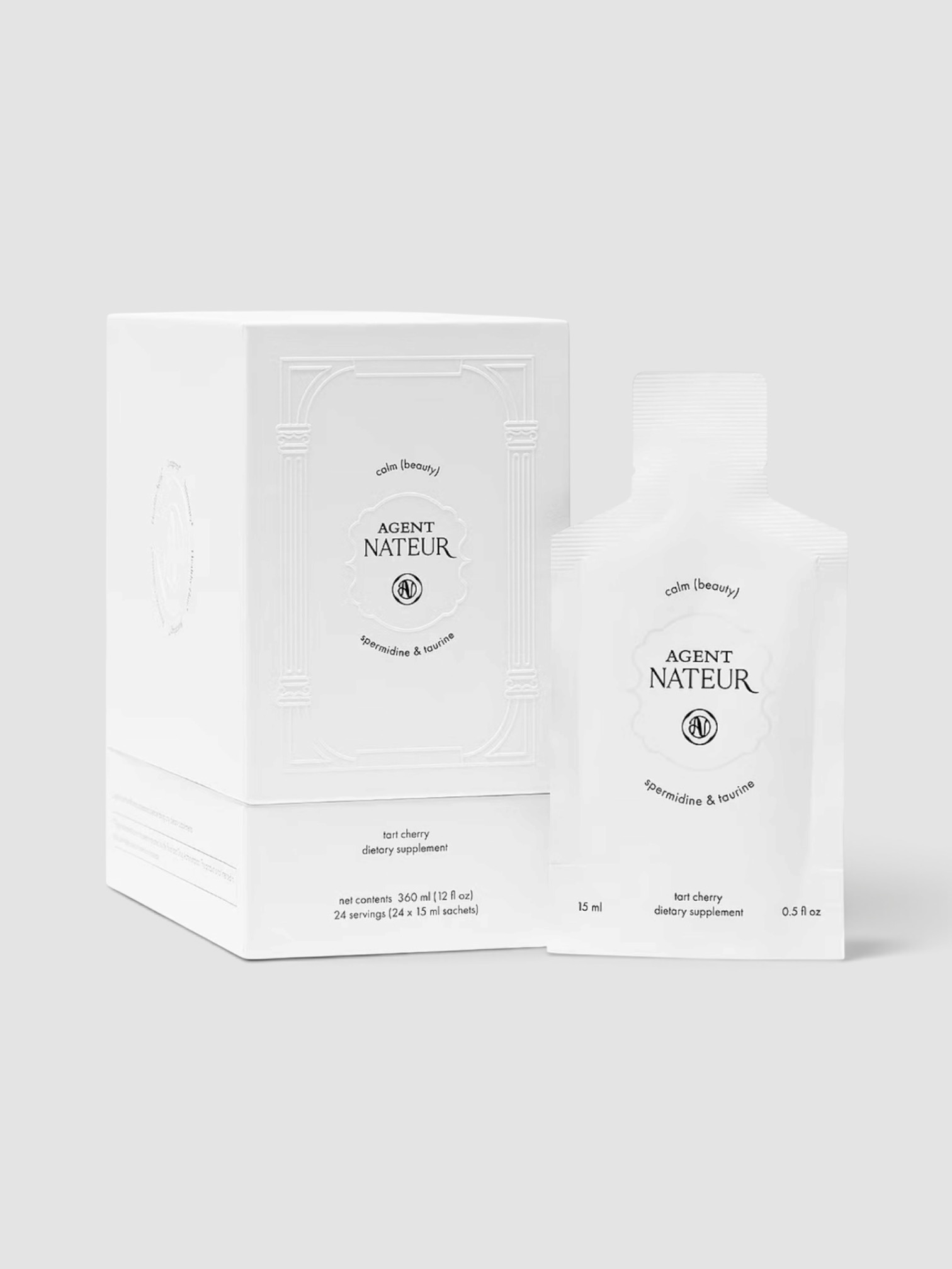 Agent Nateur Calm (Beauty) Spermidine & Taurine Daily Supplement.