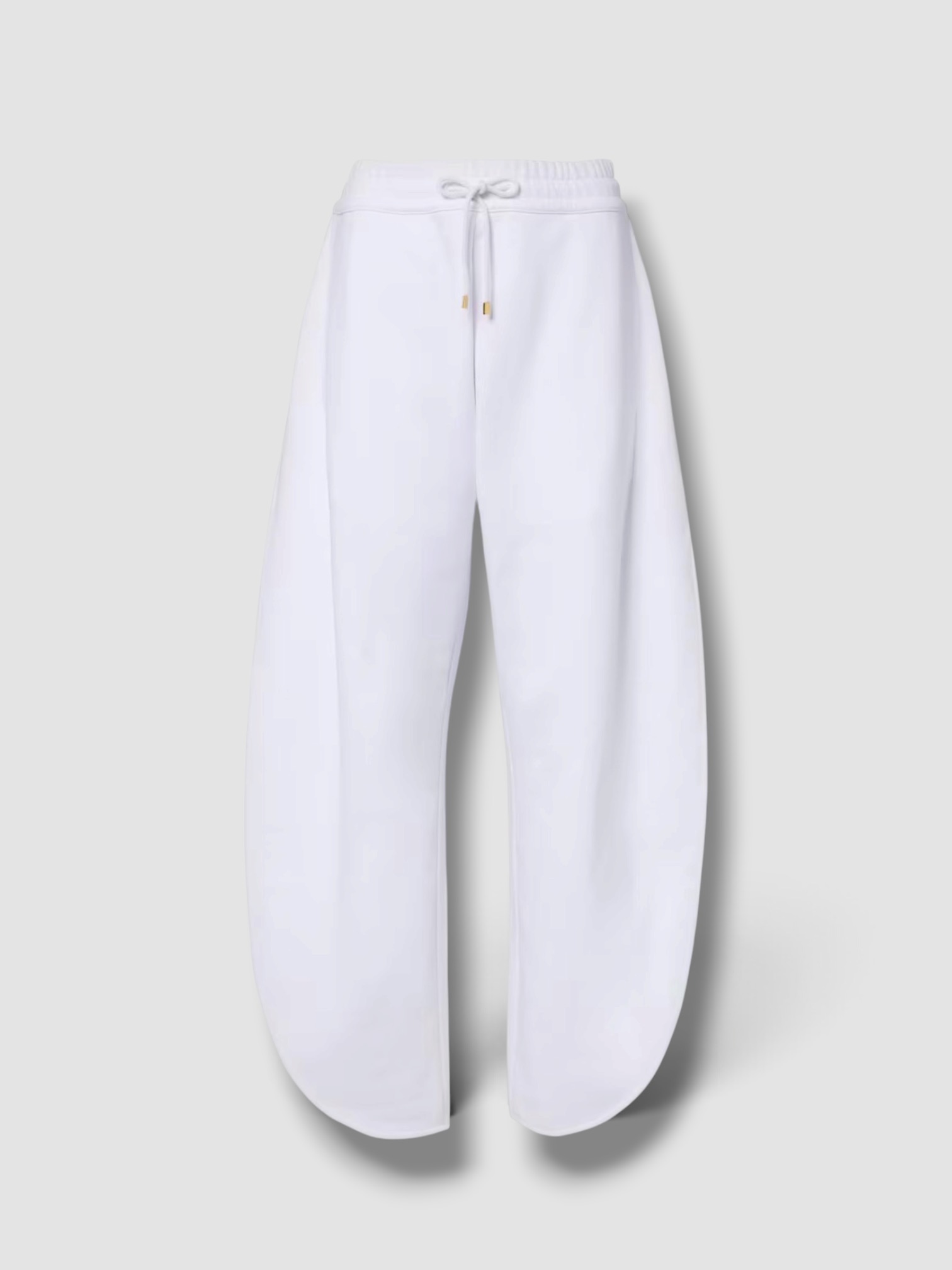 Alaïa Cotton Jersey Sweatpants in blanc. Styled by Sharon Lombardo for FDV Concierge.