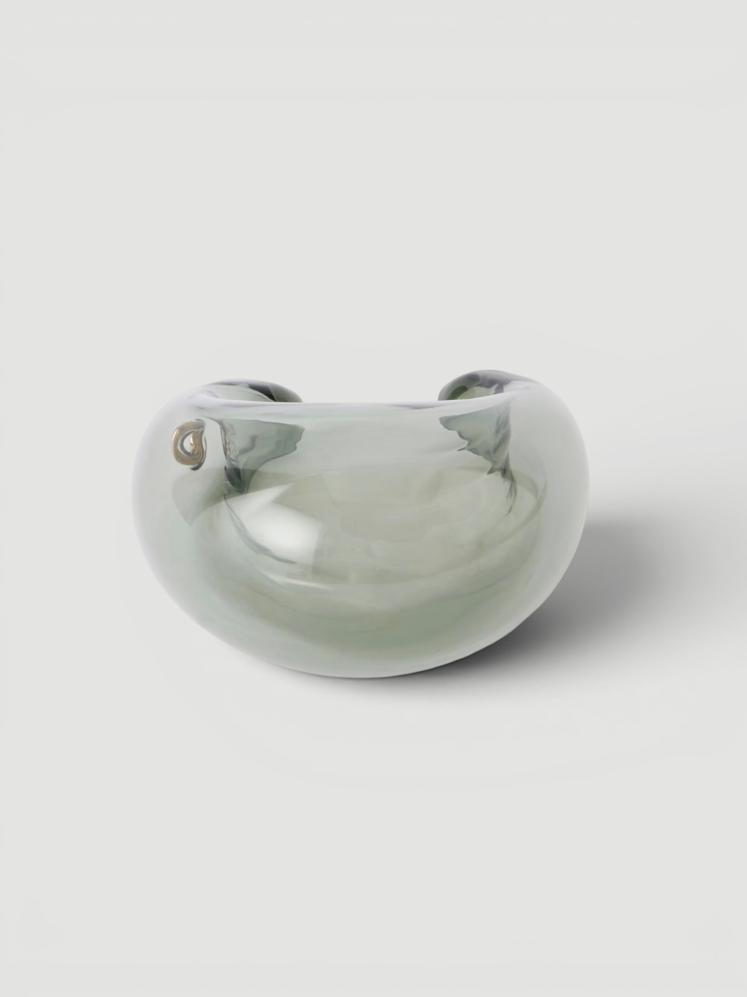 Alaïa Glass Cuff in storm. Styled by Sharon Lombardo for FDV Concierge.