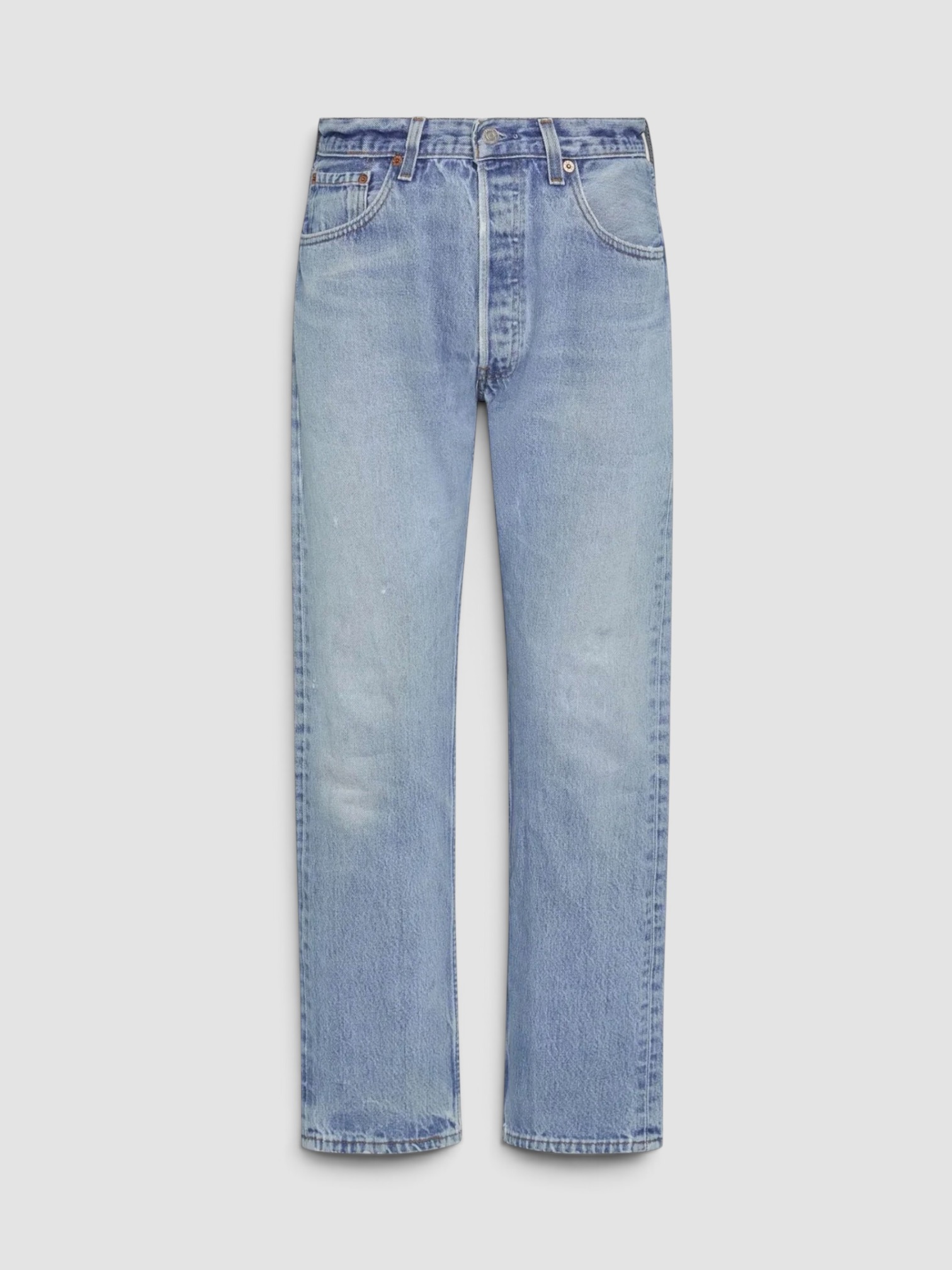 aligrace Retro Oversized Wide Leg Jeans in medium dark.