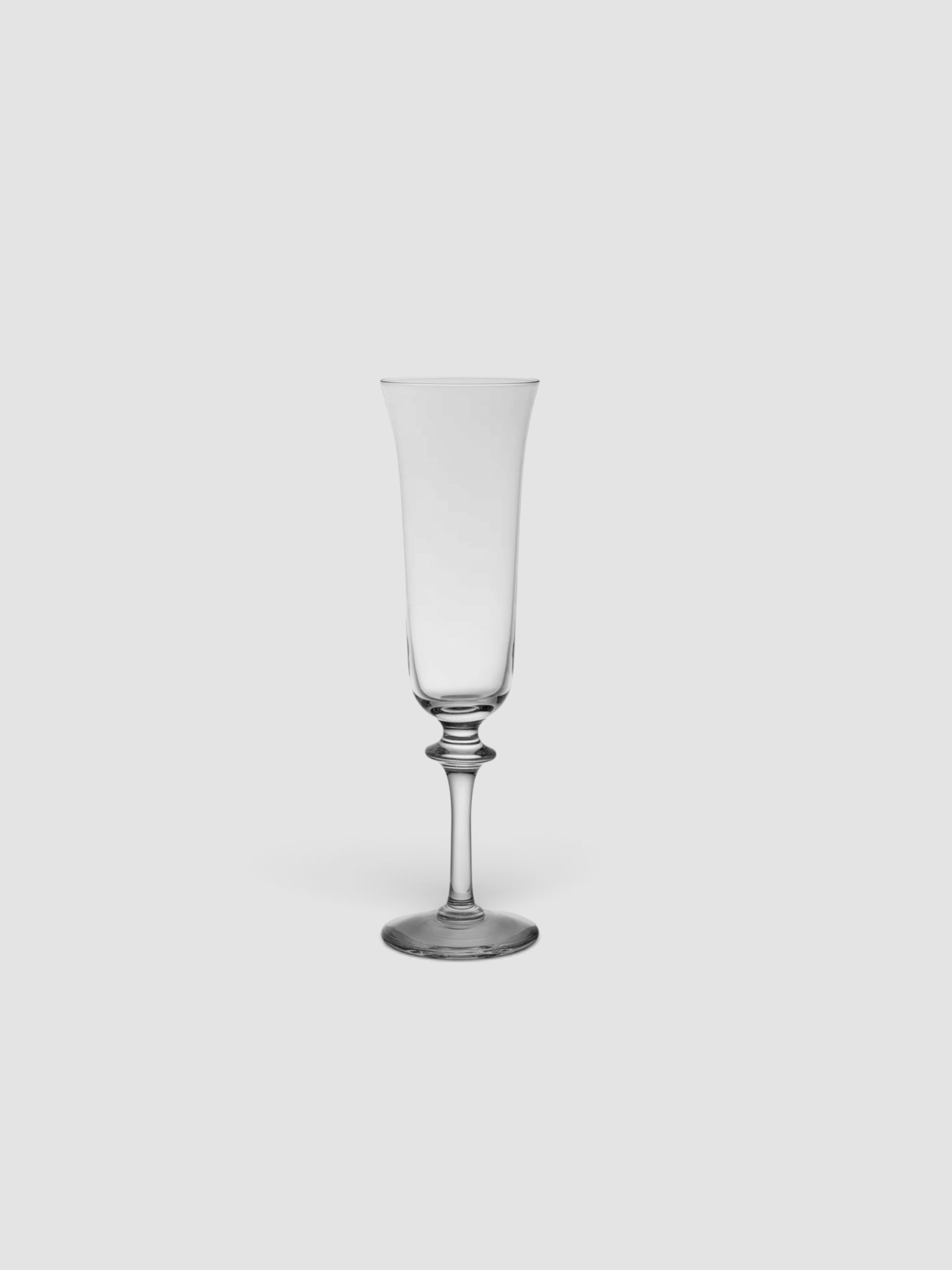 Daum 1947 Daum Saumur Champagne Flutes (Set of 10) in clear.