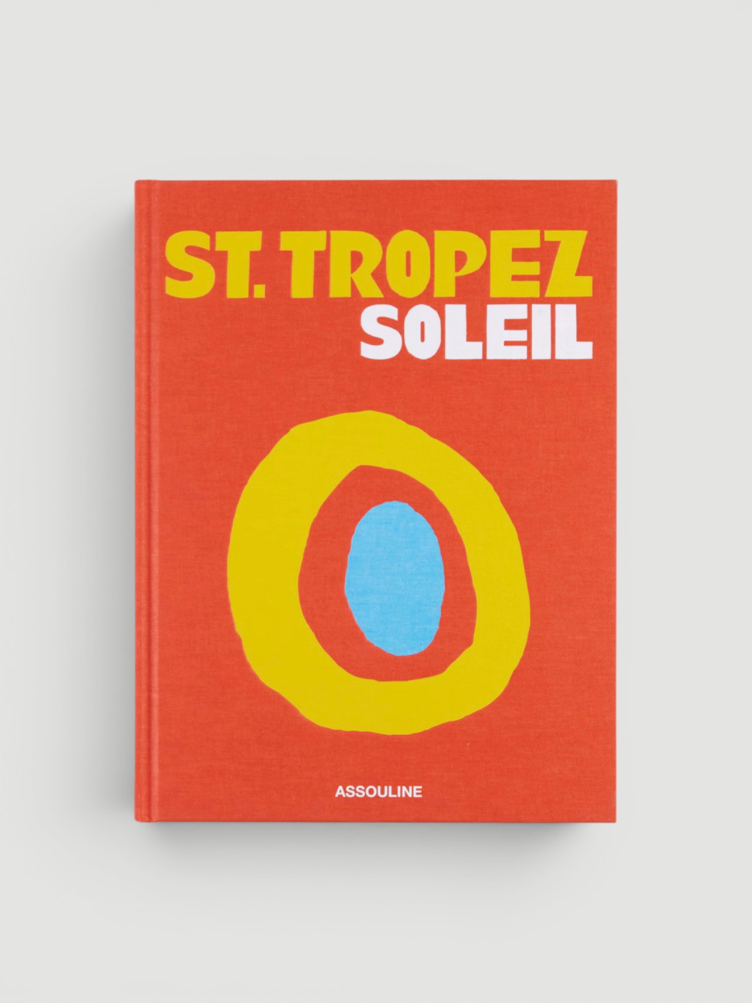 Assouline St. Tropez Soleil in orange.
