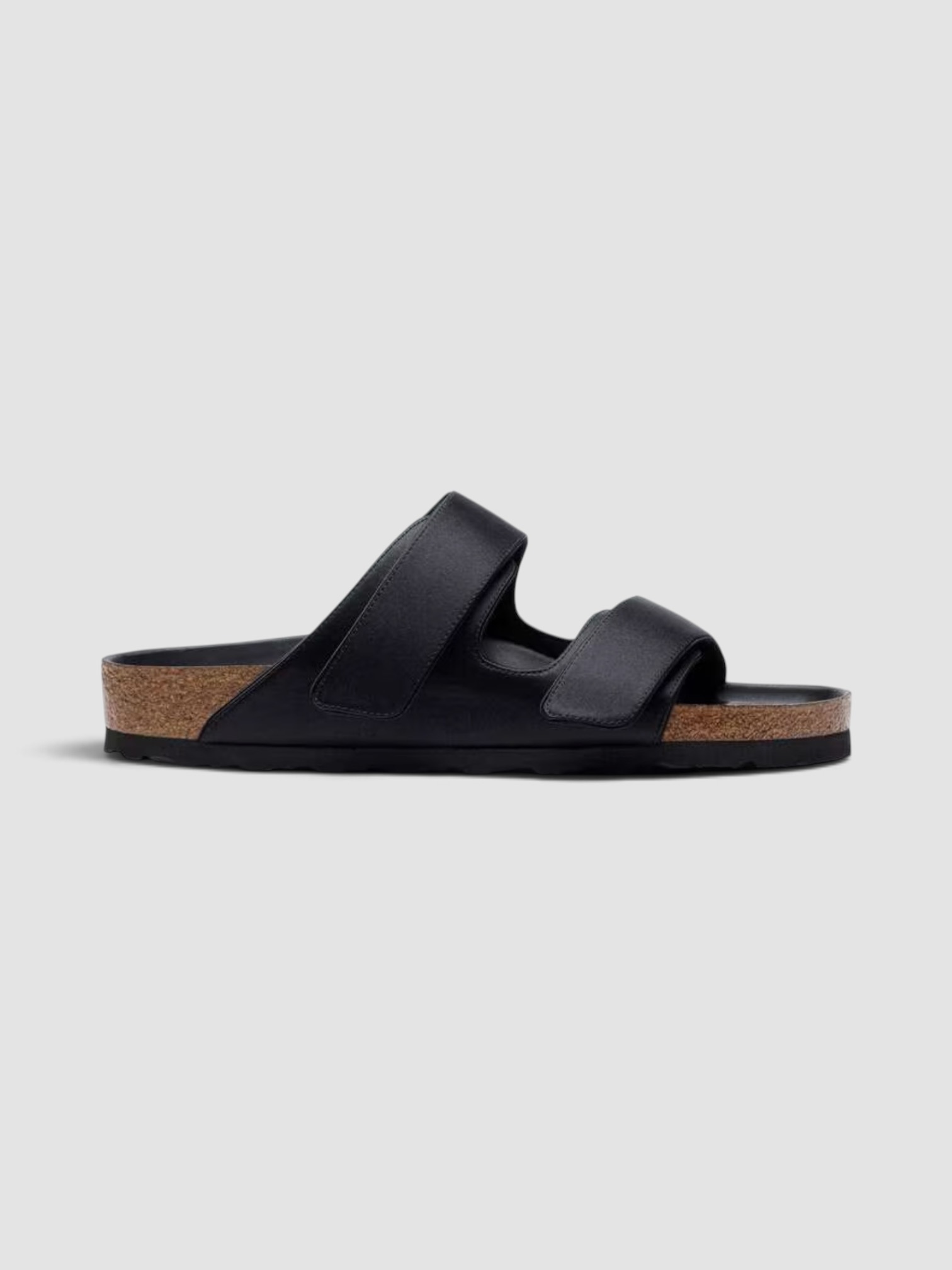 Birkenstock Danielle Frankel Arizona Satin in black.