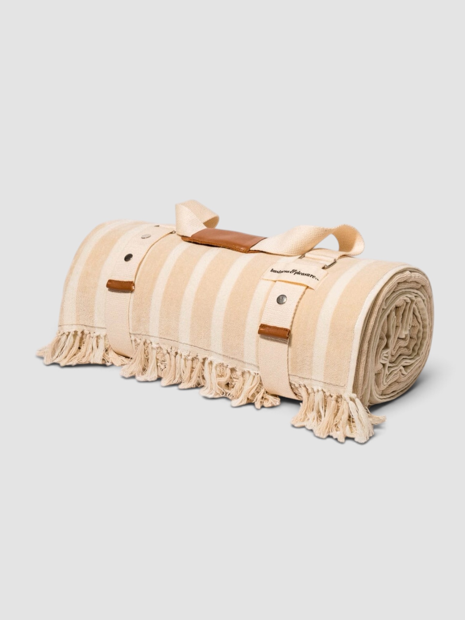 Business & Pleasure Co. The Beach Blanket in Beige in beige.