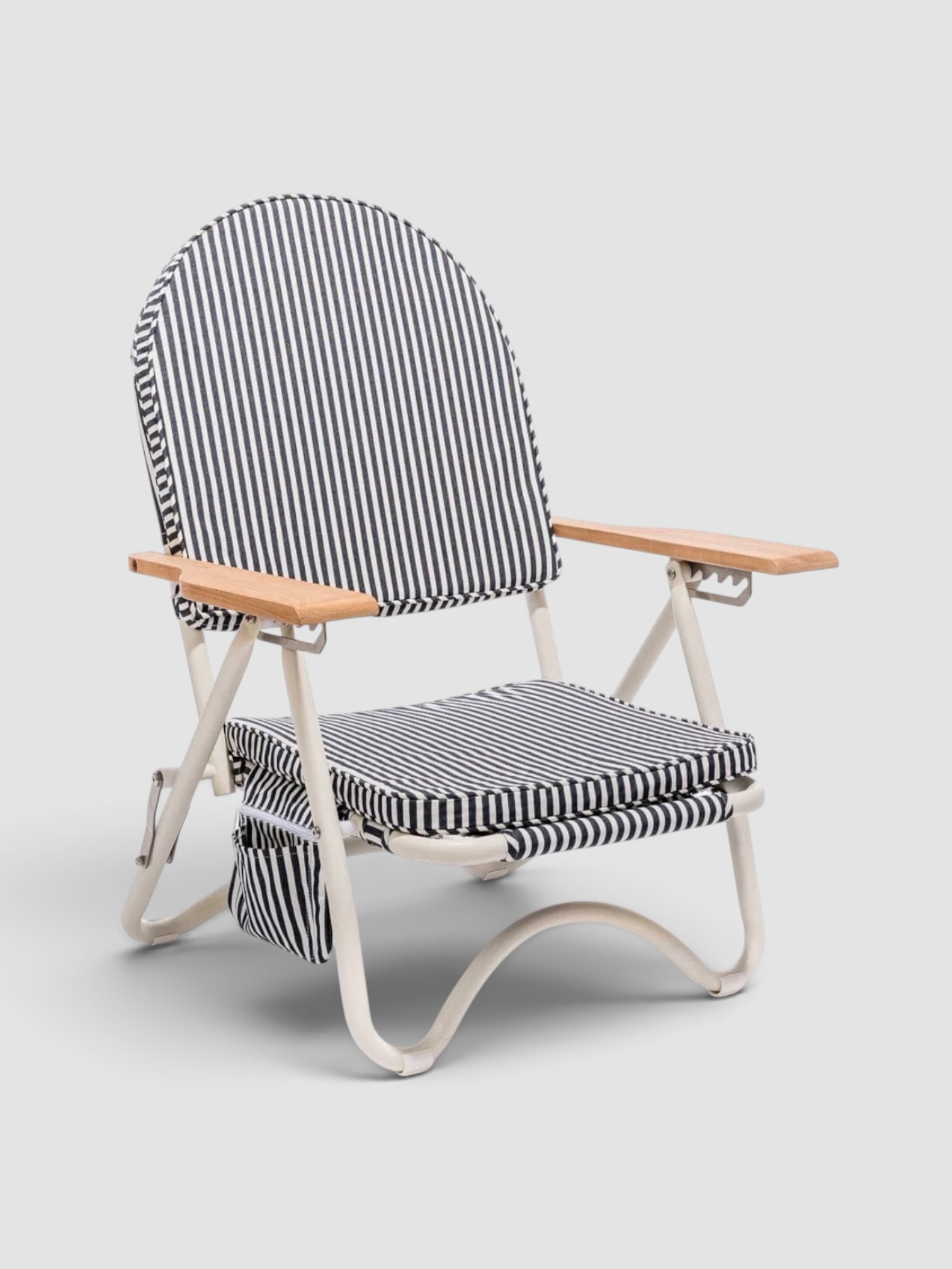 Business & Pleasure Co. The Pam Chair in Stripe in stripe.