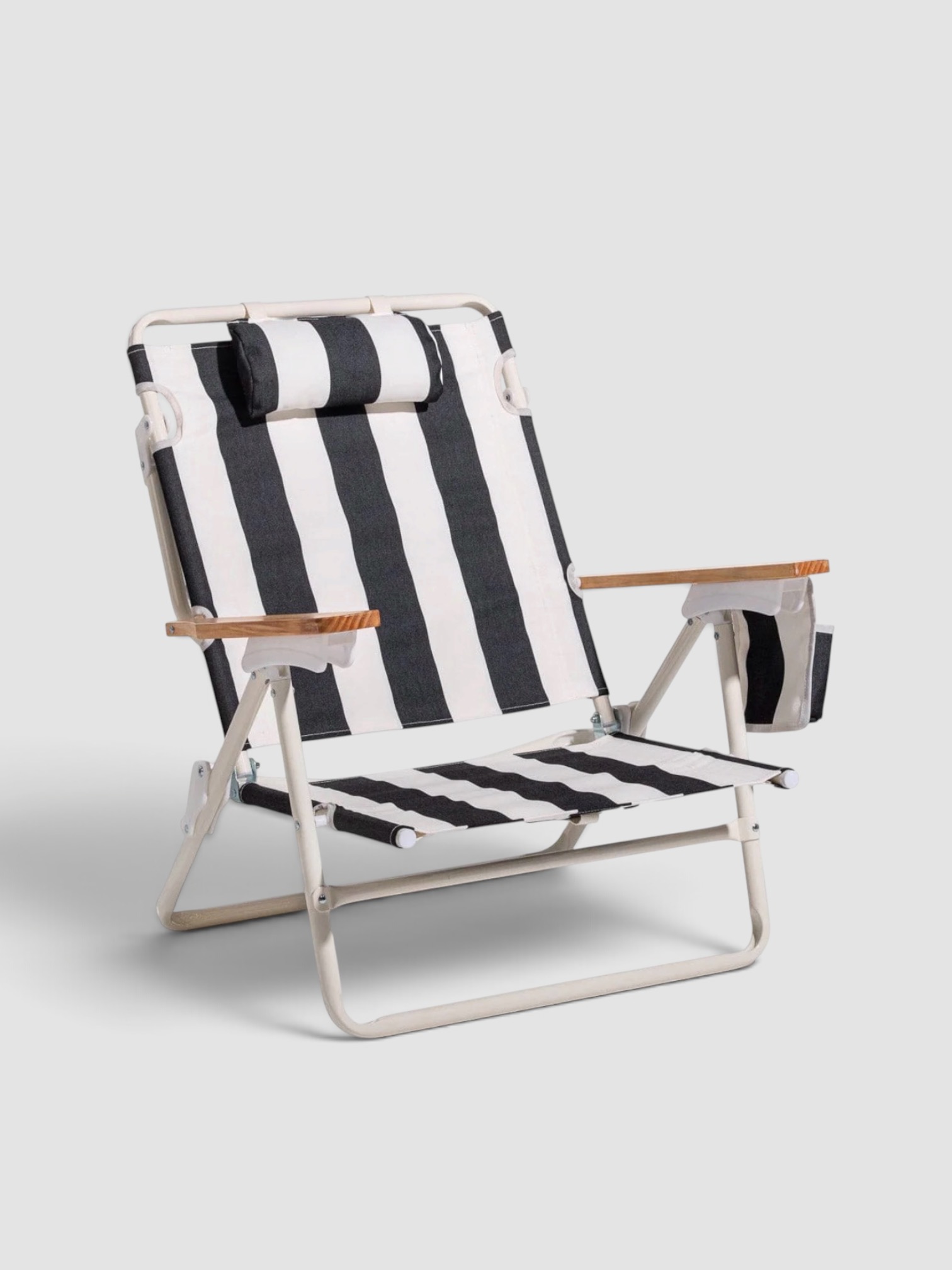 Business & Pleasure Co. The Penny Chair in Black in black.