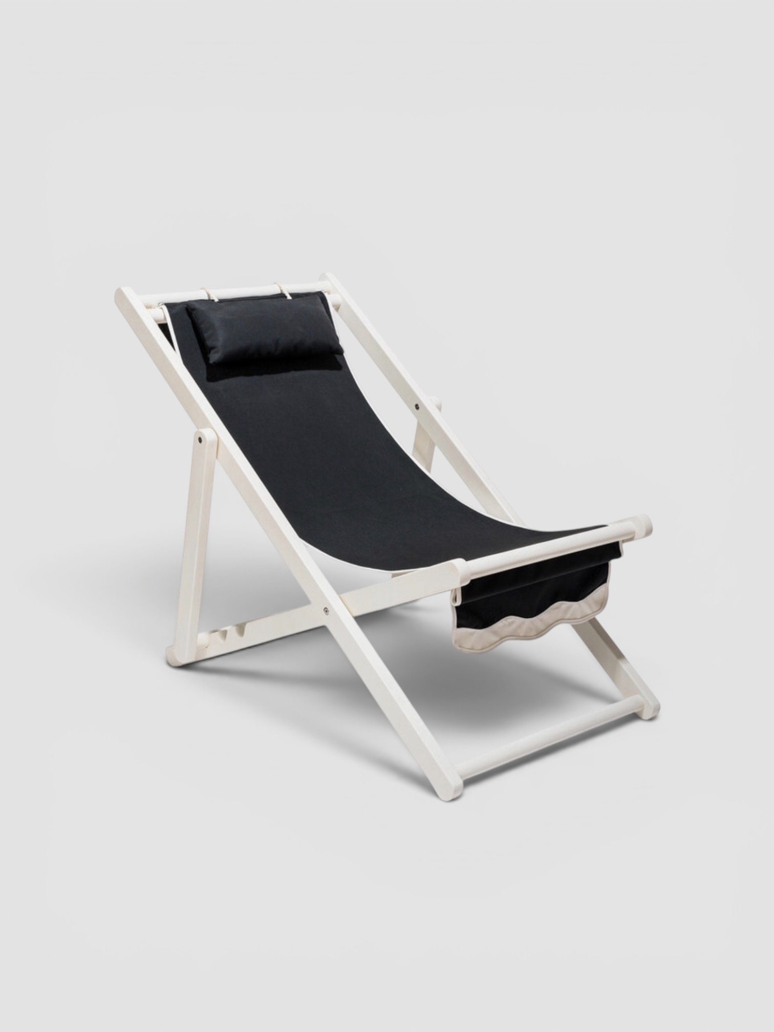 Business & Pleasure Co. The Sling Chair in rivie black.