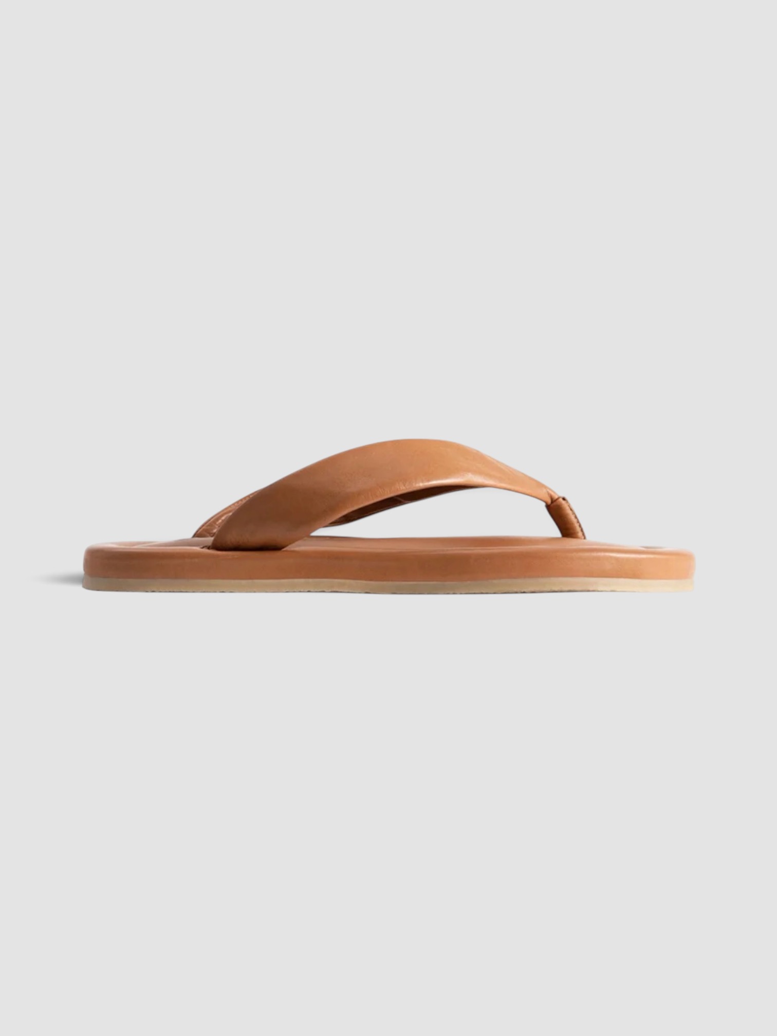 BY FAR Dasha 2.0 Flip-Flop Sandal in black.