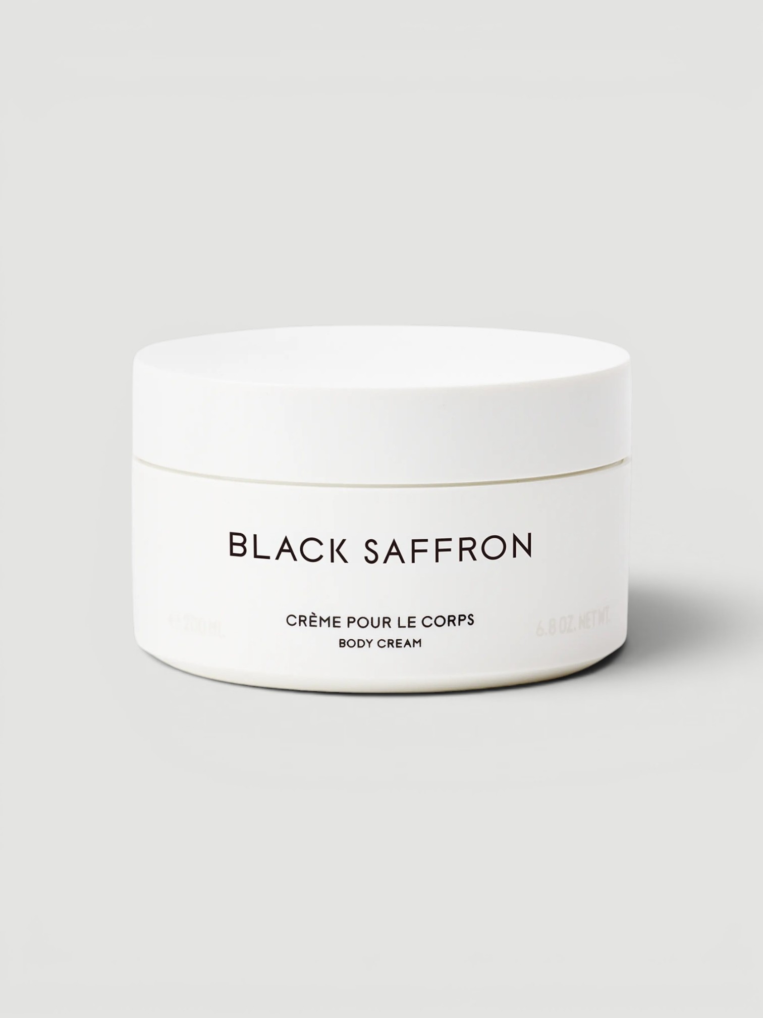 Byredo Black Saffron Body Cream in neutral.