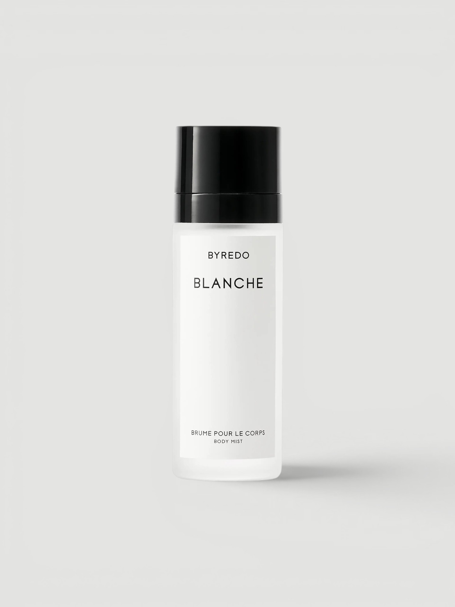 Byredo Blanche Body Mist in neutral.