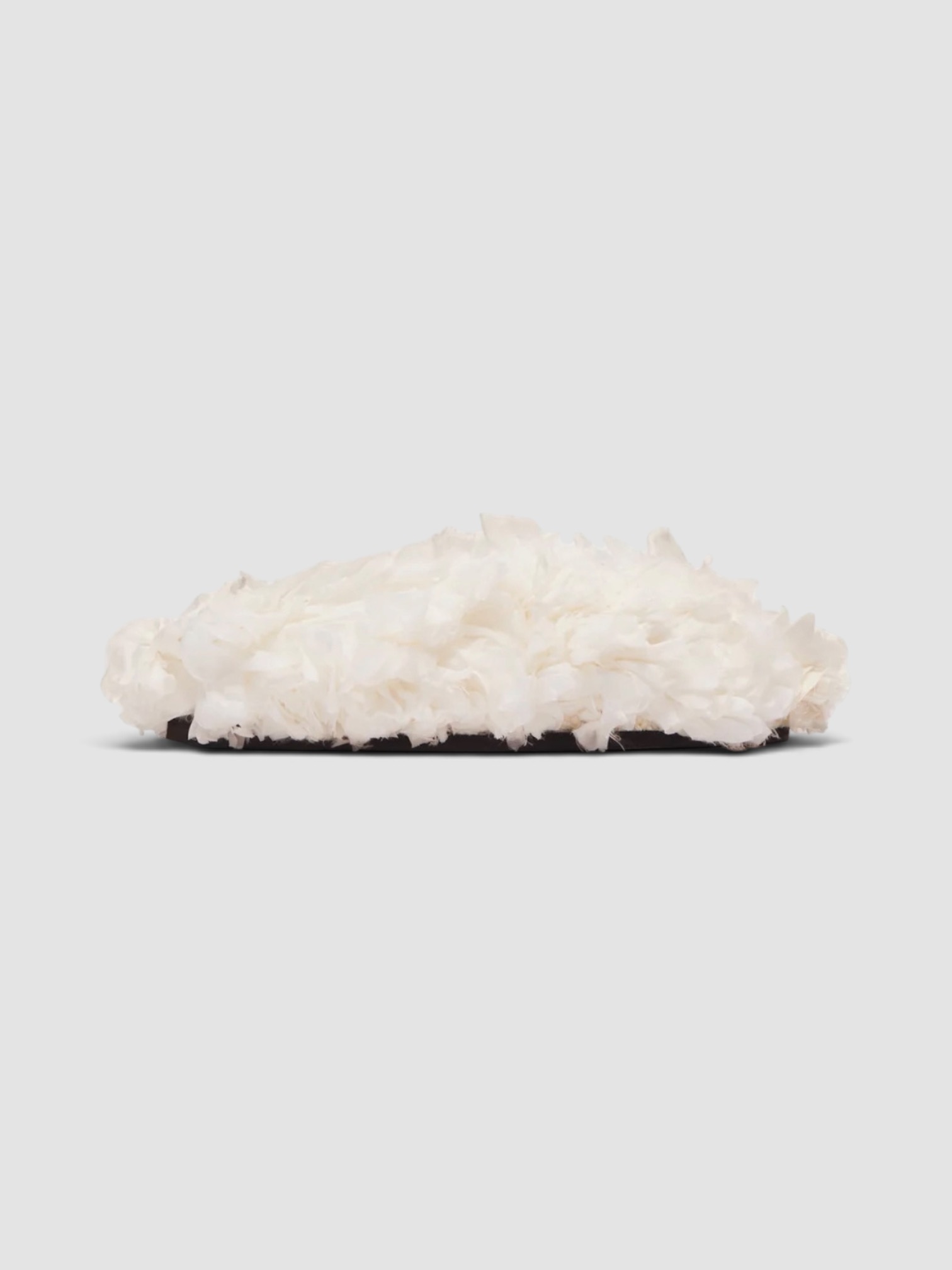 Calla Mono Aili Babouche Slippers in ivory.