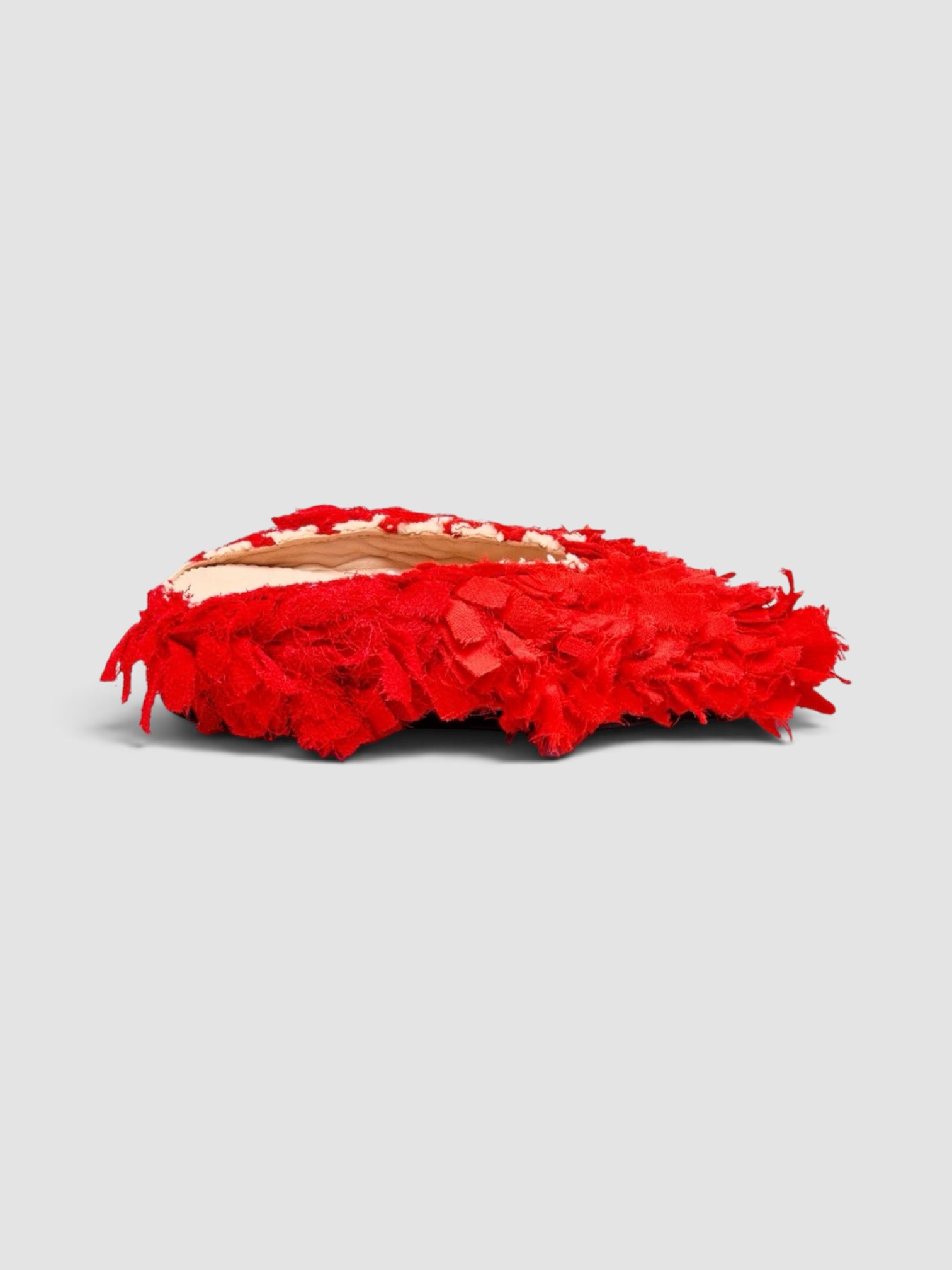 Calla Mono Aili Babouche Slippers in red.