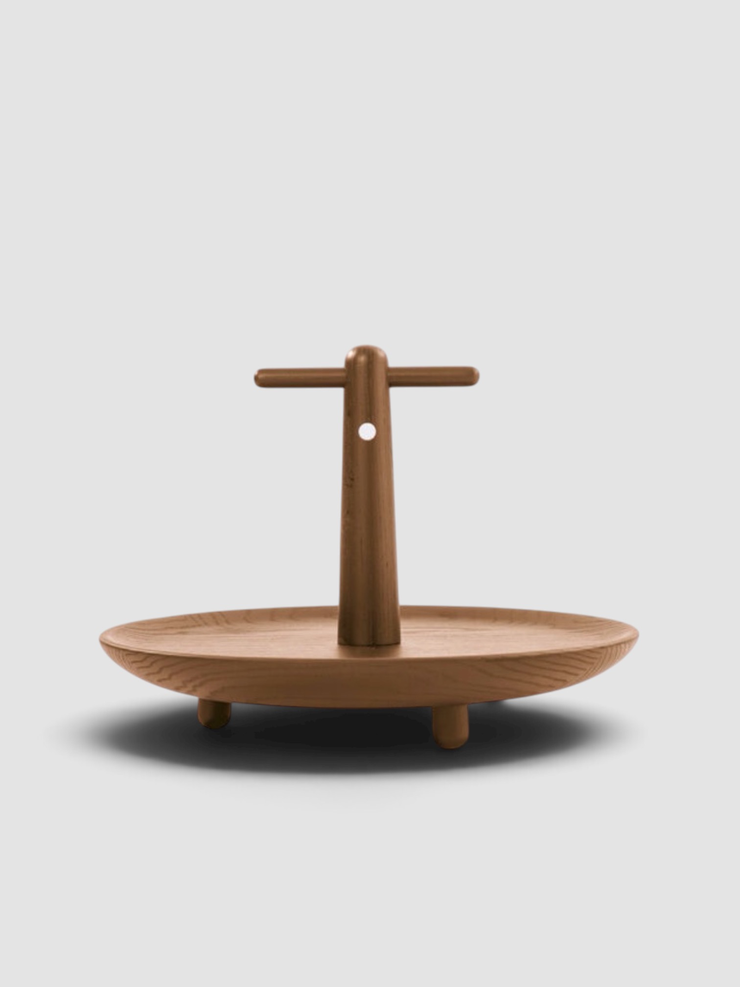 Cassina 'Réaction Poétique' Centrepiece with Handle, Brown in brown.