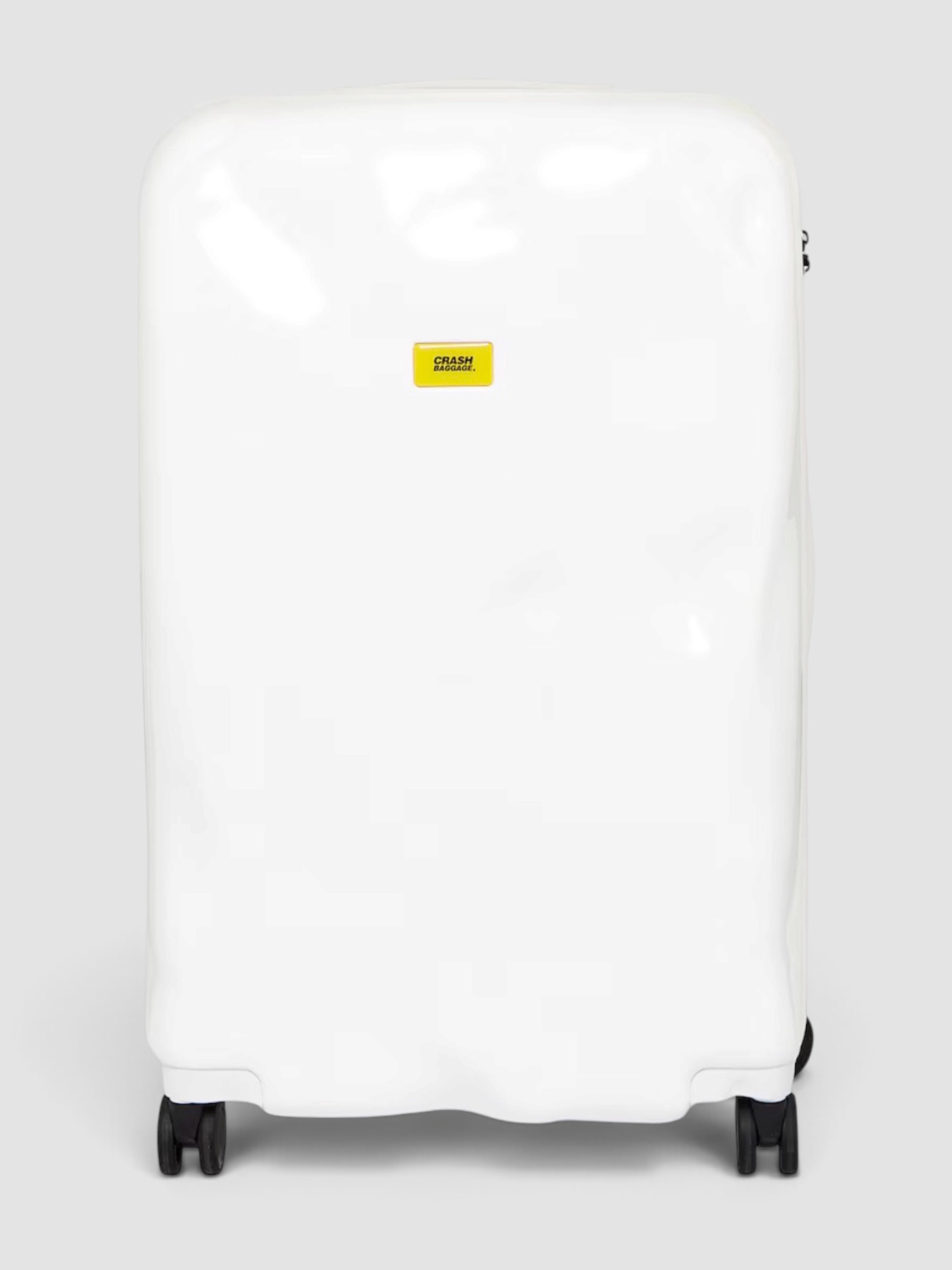 Crash Baggage Icon Large Suitcase in lucent white.