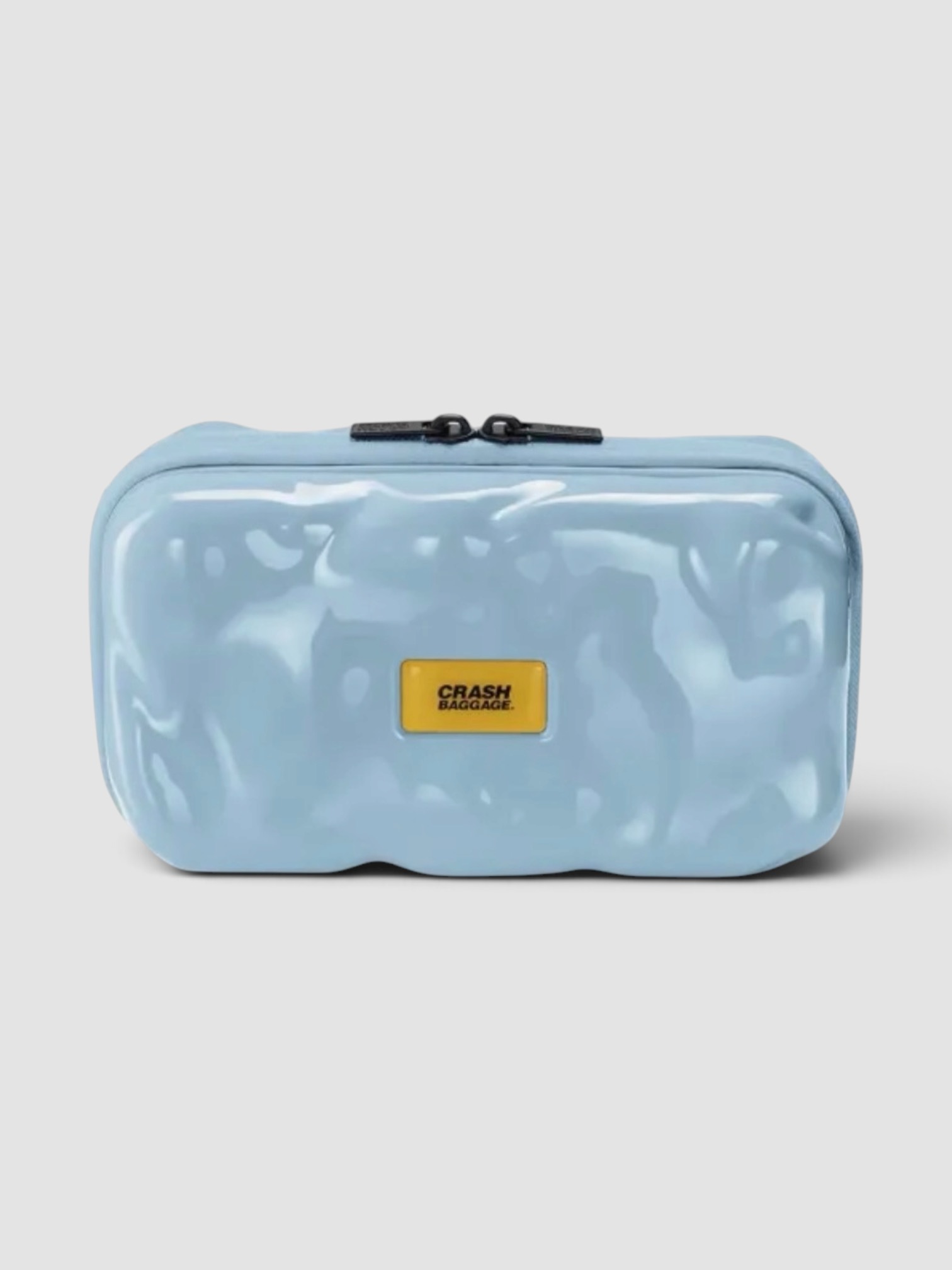 Crash Baggage Mini Icon Makeup Bag in light blue.