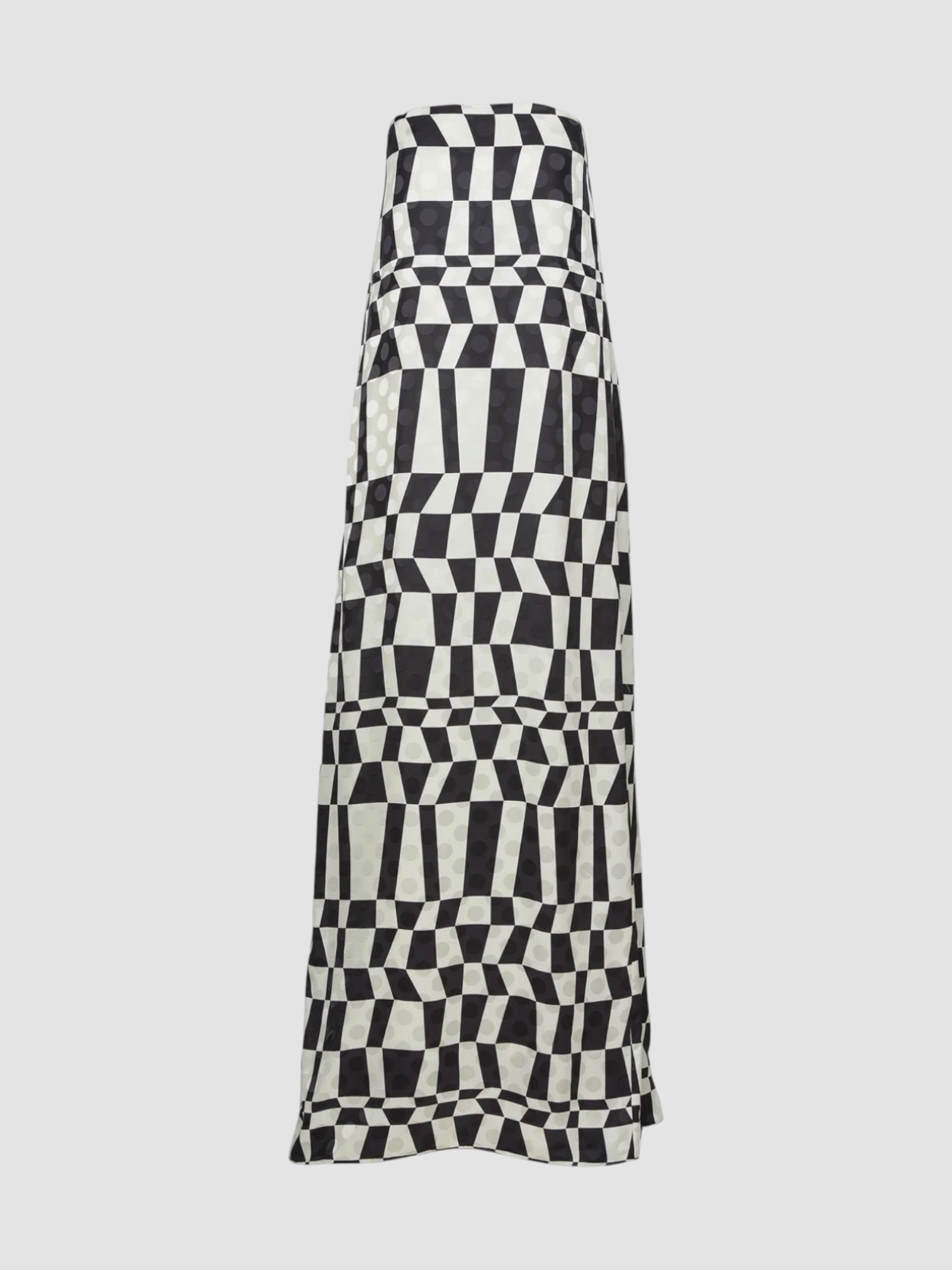 Dries Van Noten Doja Dress in black/cream. Styled by Sharon Lombardo for FDV Concierge.
