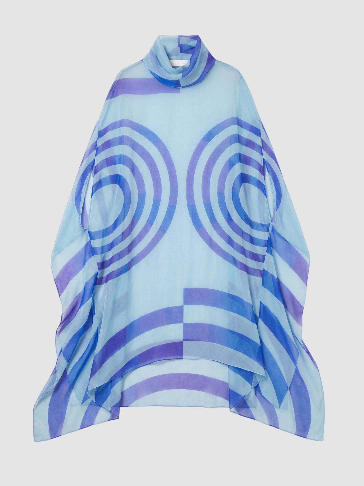 Dries Van Noten Ducy Dress in blue. Styled by Sharon Lombardo for FDV Concierge.