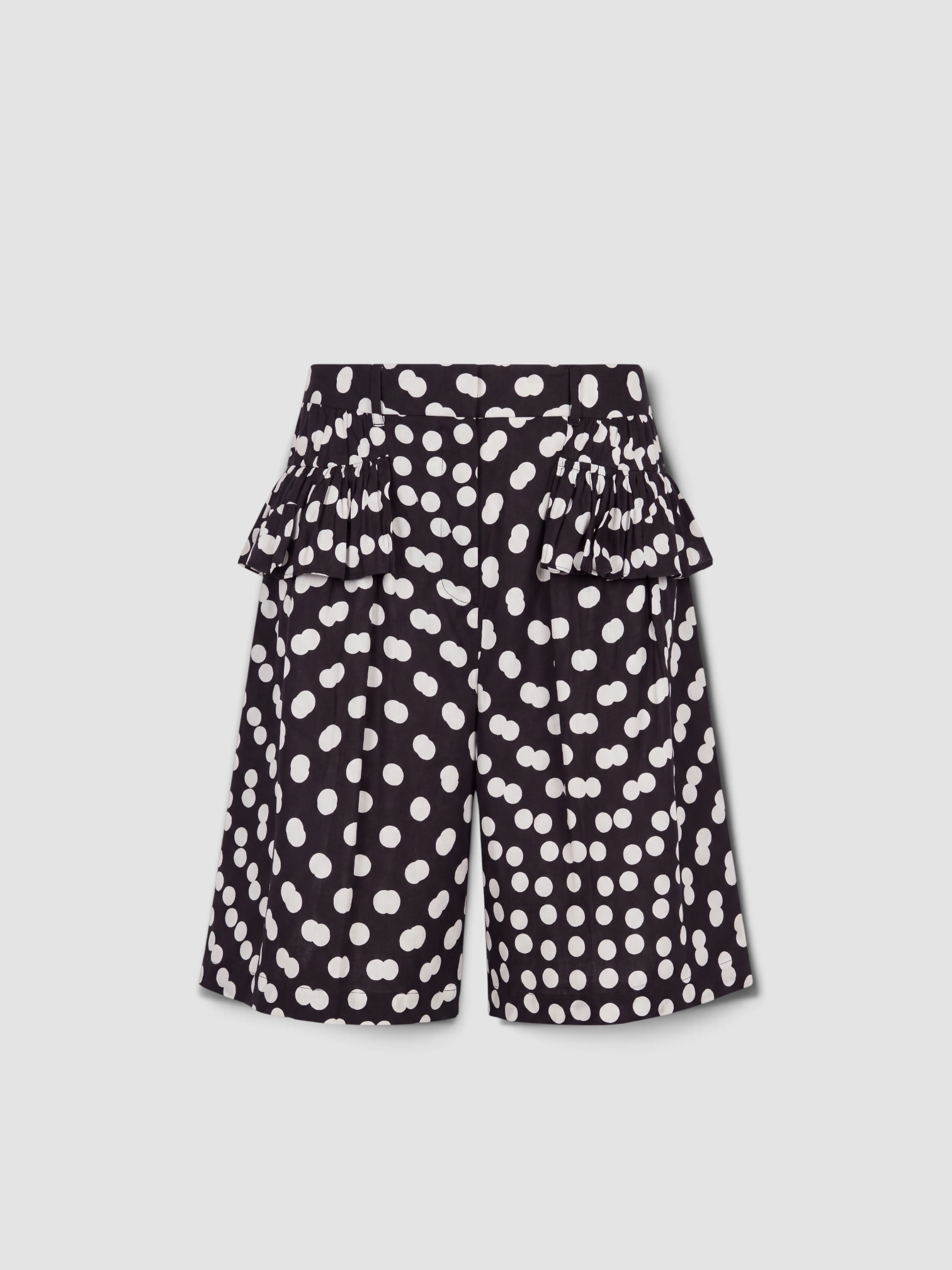 Dries Van Noten Pacuna Short in black/white. Styled by Sharon Lombardo for FDV Concierge.