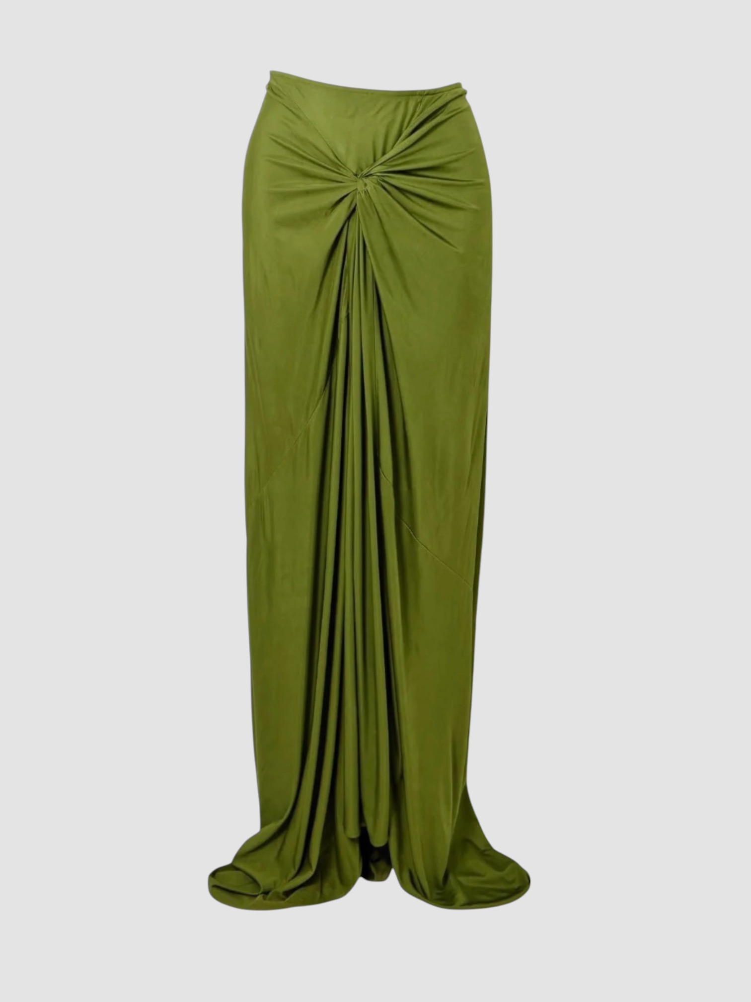 Dries Van Noten Humila Skirt in green. Styled by Sharon Lombardo for FDV Concierge.