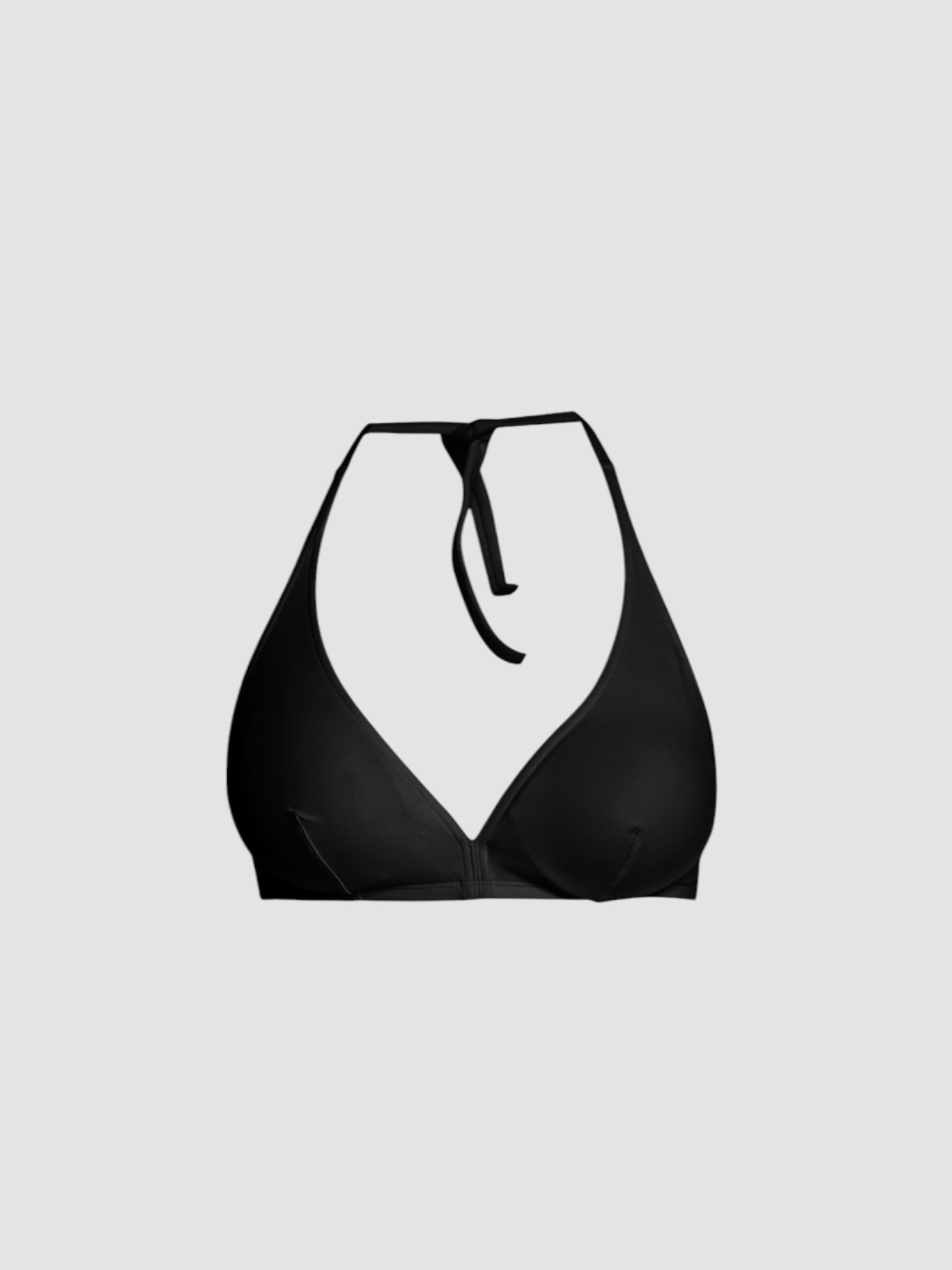 Eres Gang Triangle Bikini Top in black. Styled by Sharon Lombardo for FDV Concierge.