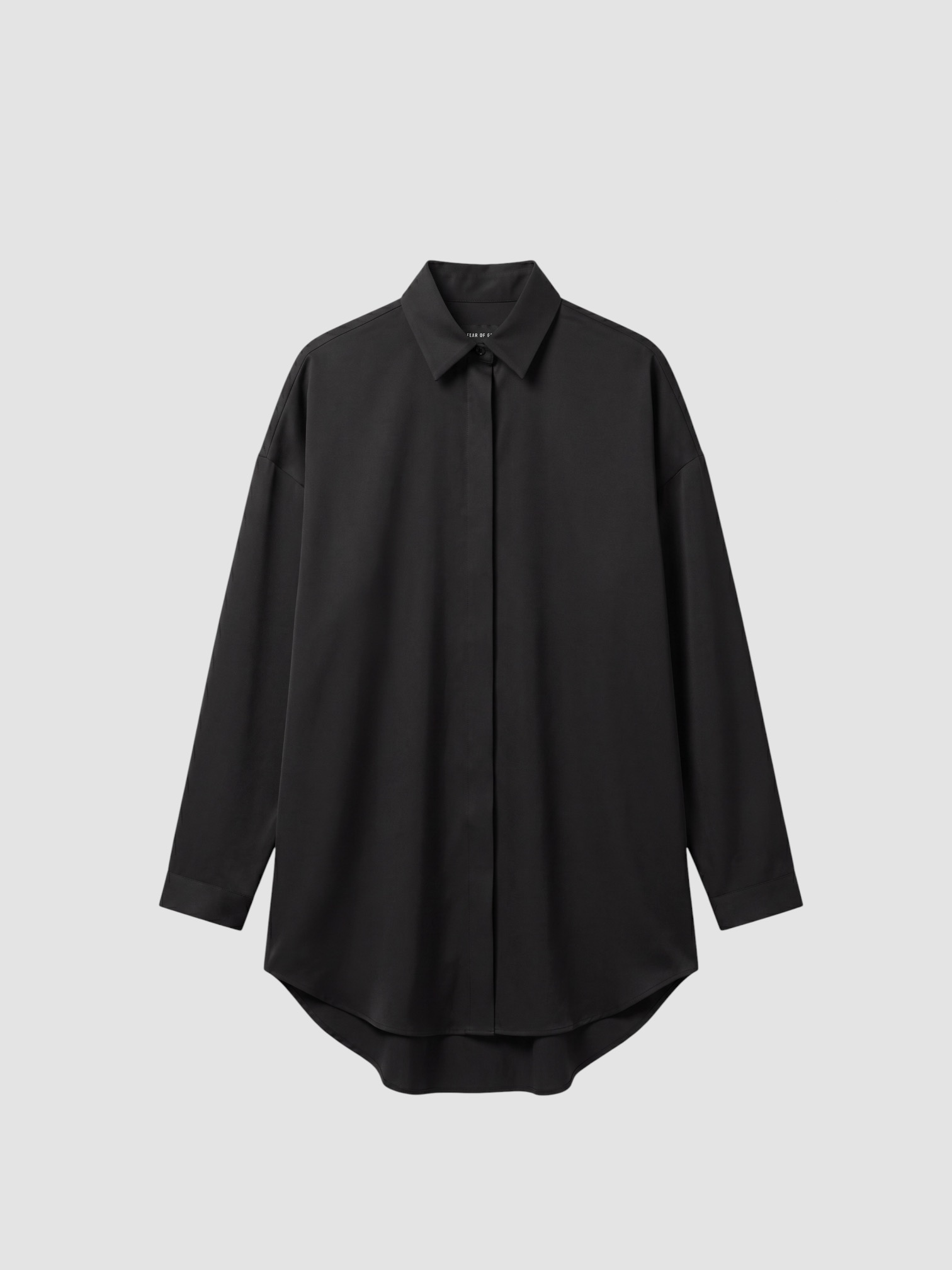 Fear Of God Relaxed Shirt in black. Styled by Sharon Lombardo for FDV Concierge.