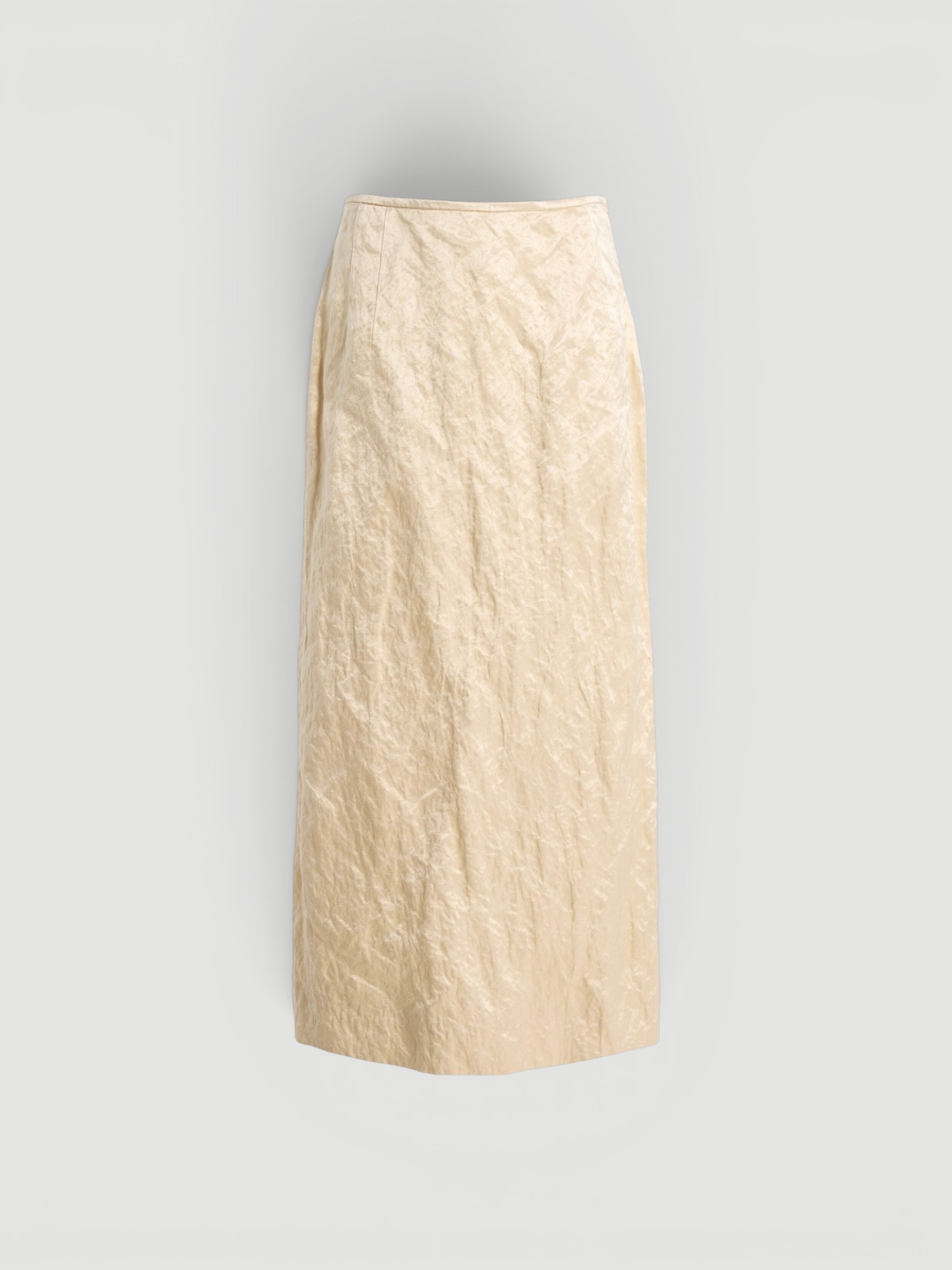 FFORME Mena Straight Cotton-Blend Midi Skirt in white. Styled by Sharon Lombardo for FDV Concierge.