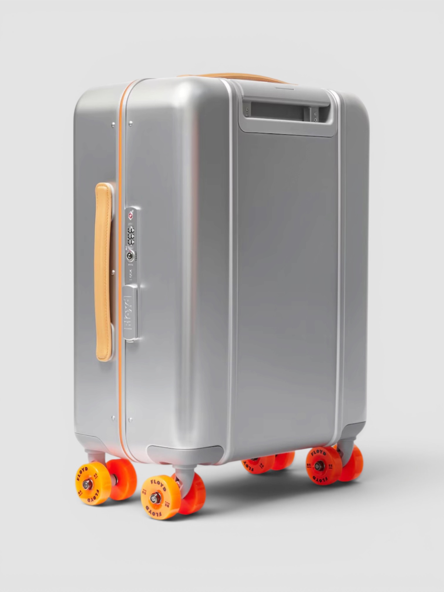 Floyd Cabin Carry-On in silver.