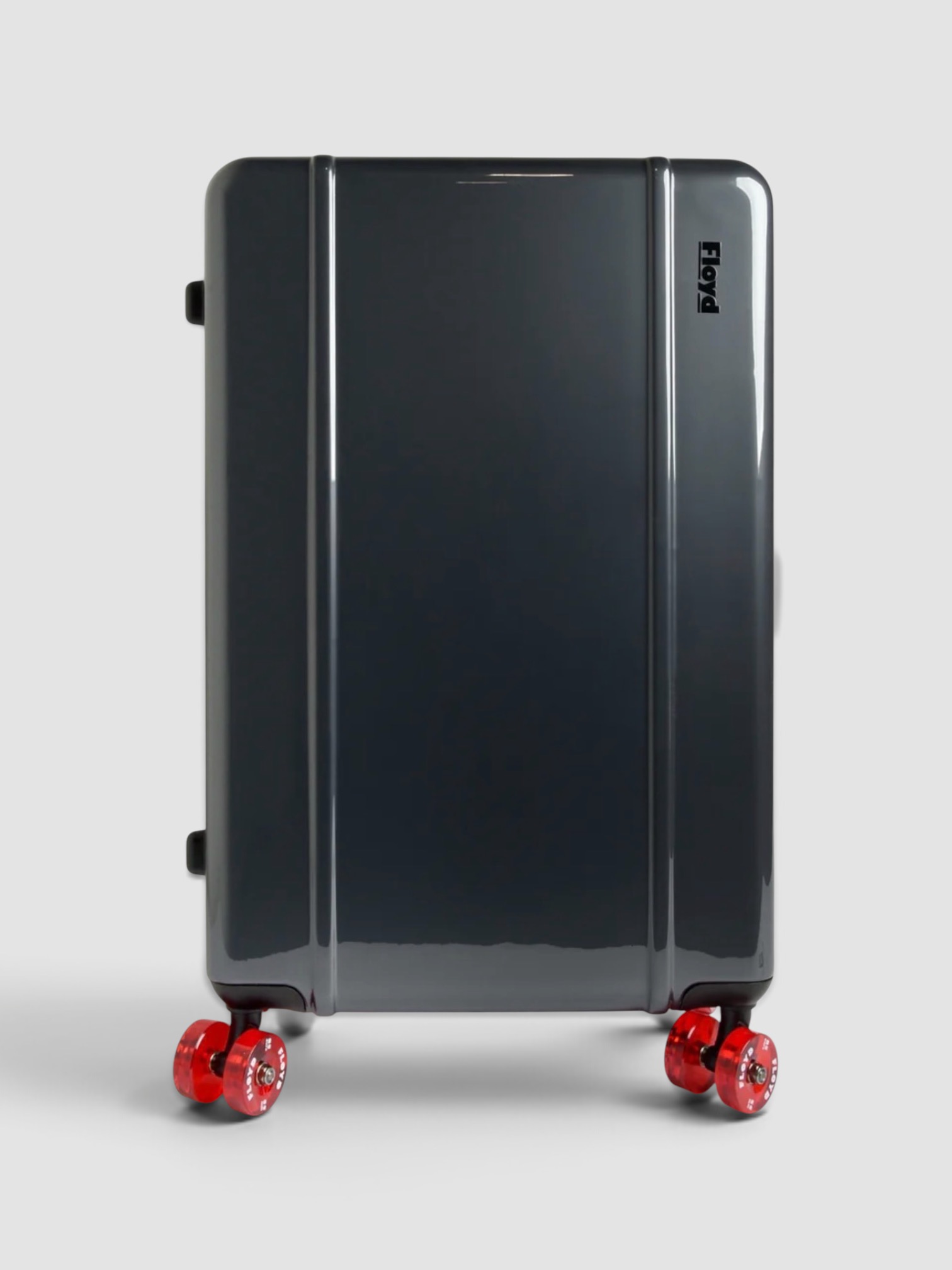 Floyd Check-In Suitcase in tarmac grey.