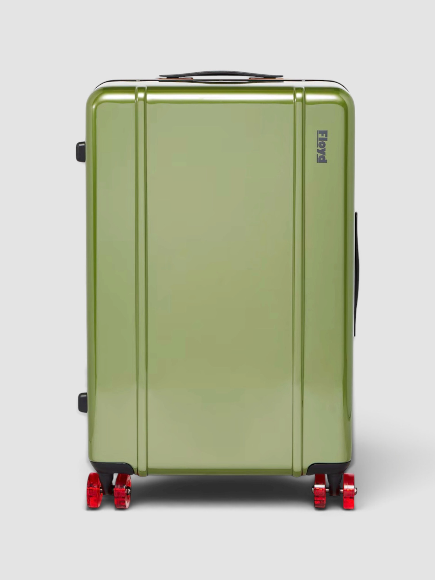 Floyd Check-In Suitcase in vegas green.