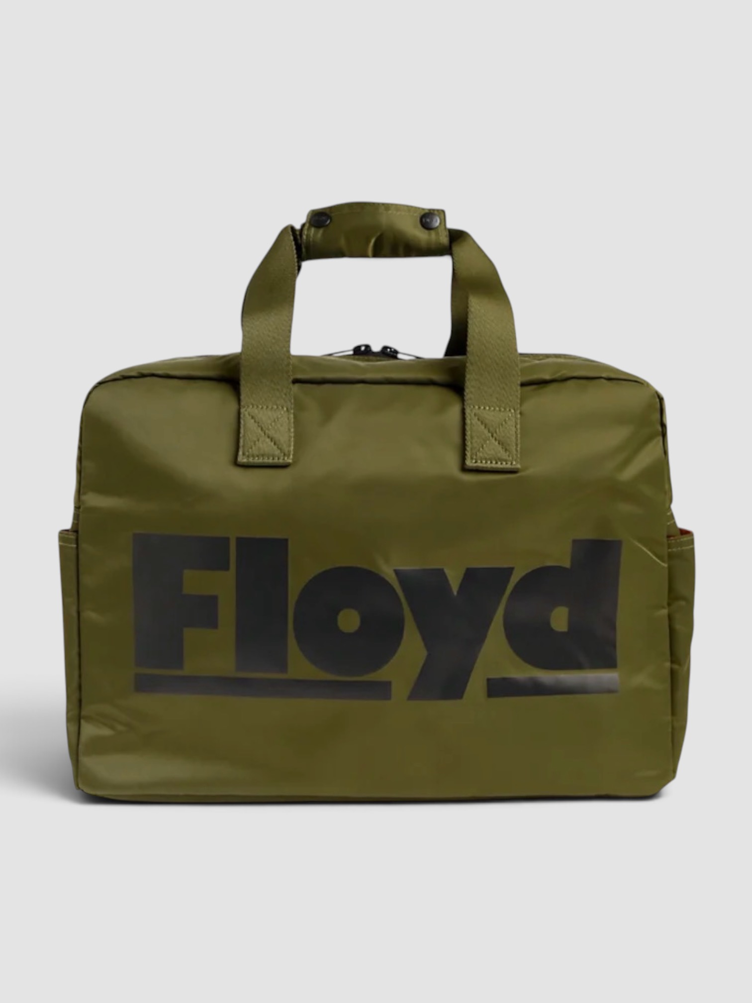 Floyd Weekender Bag in gator green.