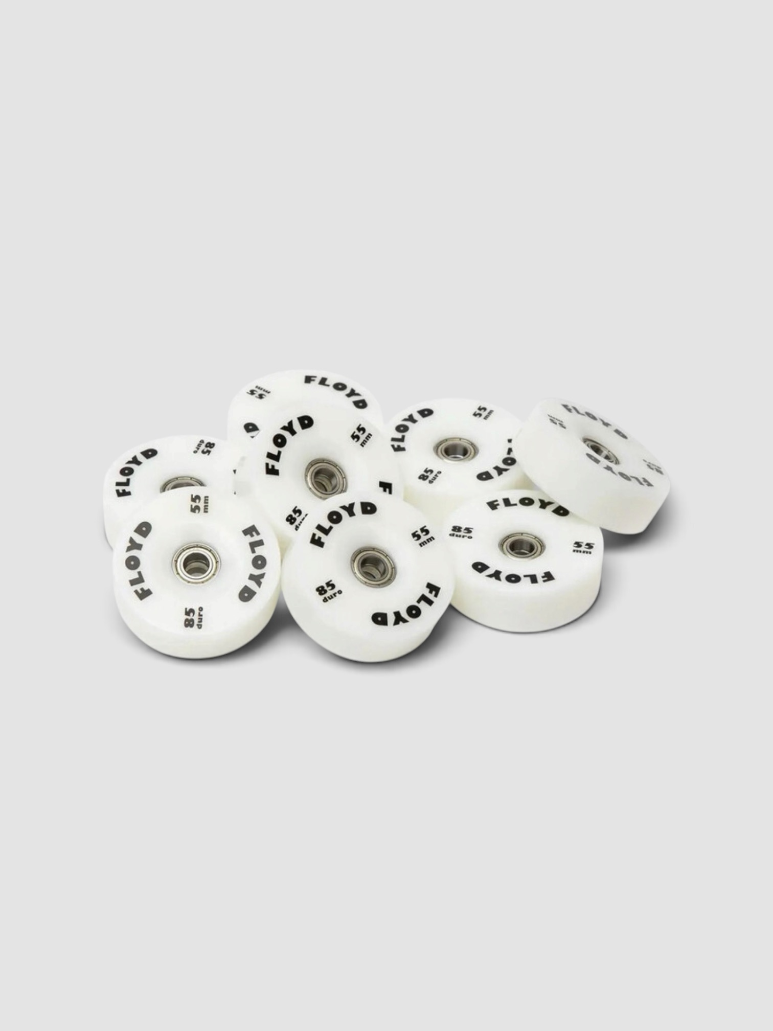 Floyd Wheel Set in white.