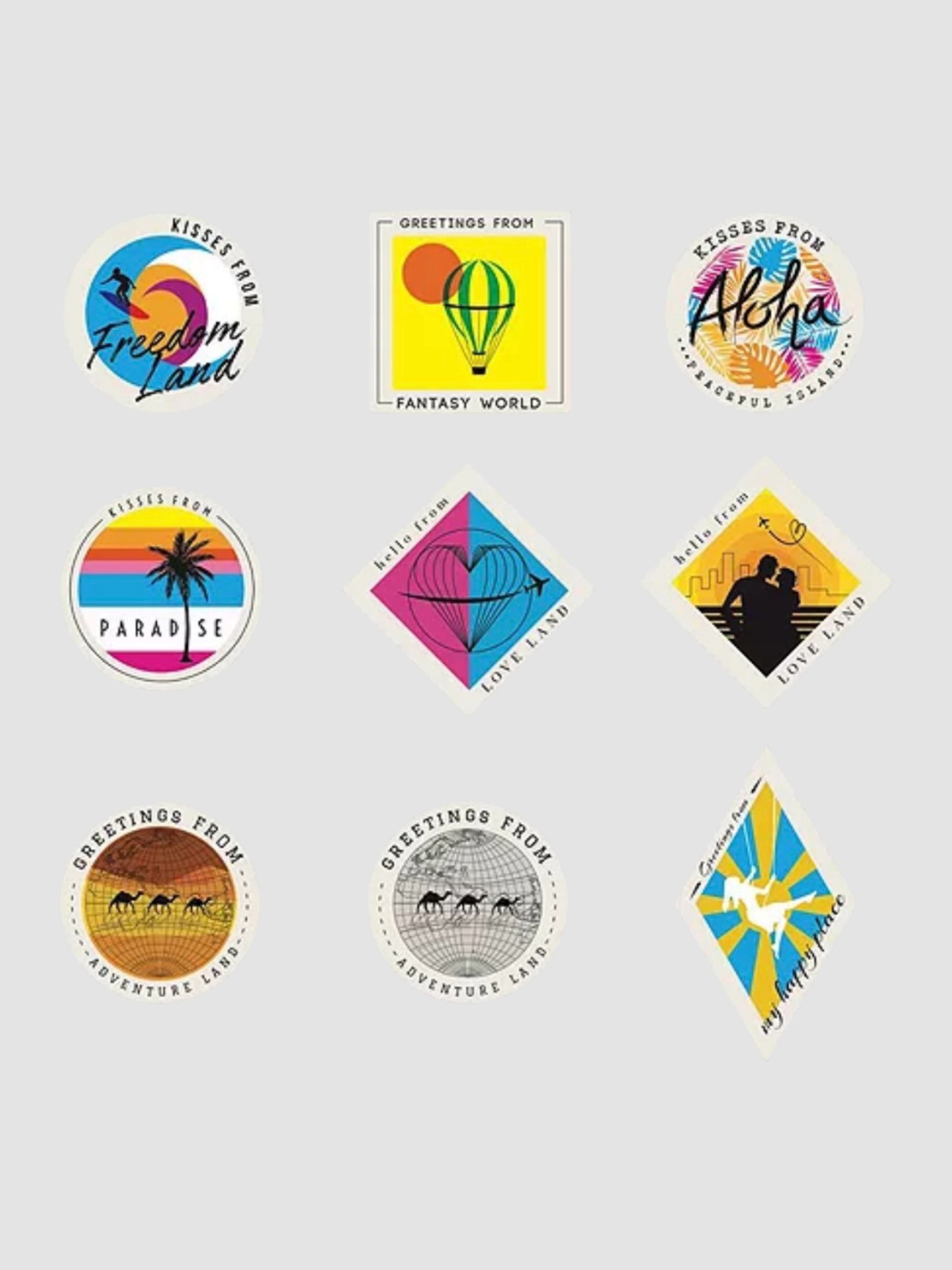 FPM Milano Bank S Pop Stickers.