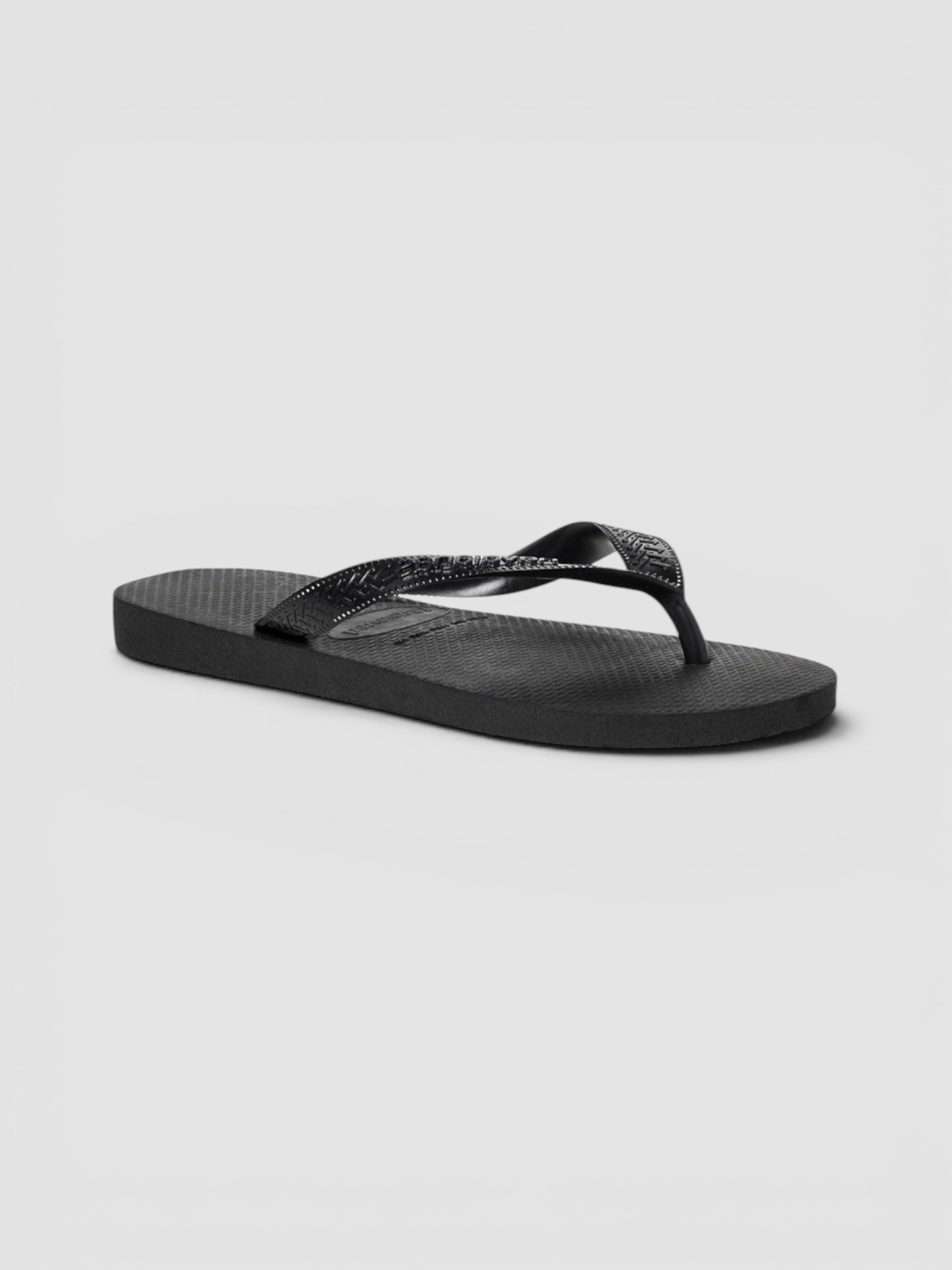 Havaianas Top Sandal in black.