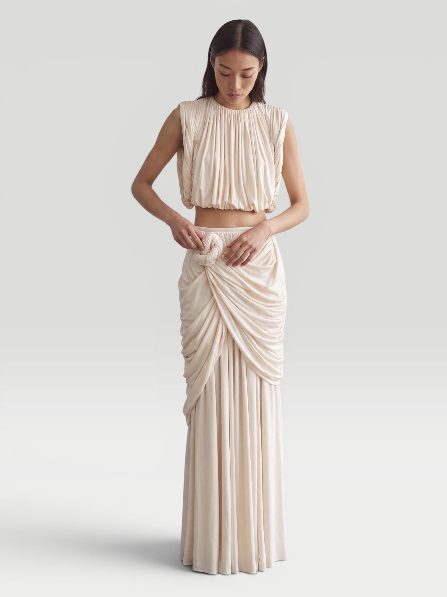 Heirlome Effie Top in bone. Styled by Sharon Lombardo for FDV Concierge.