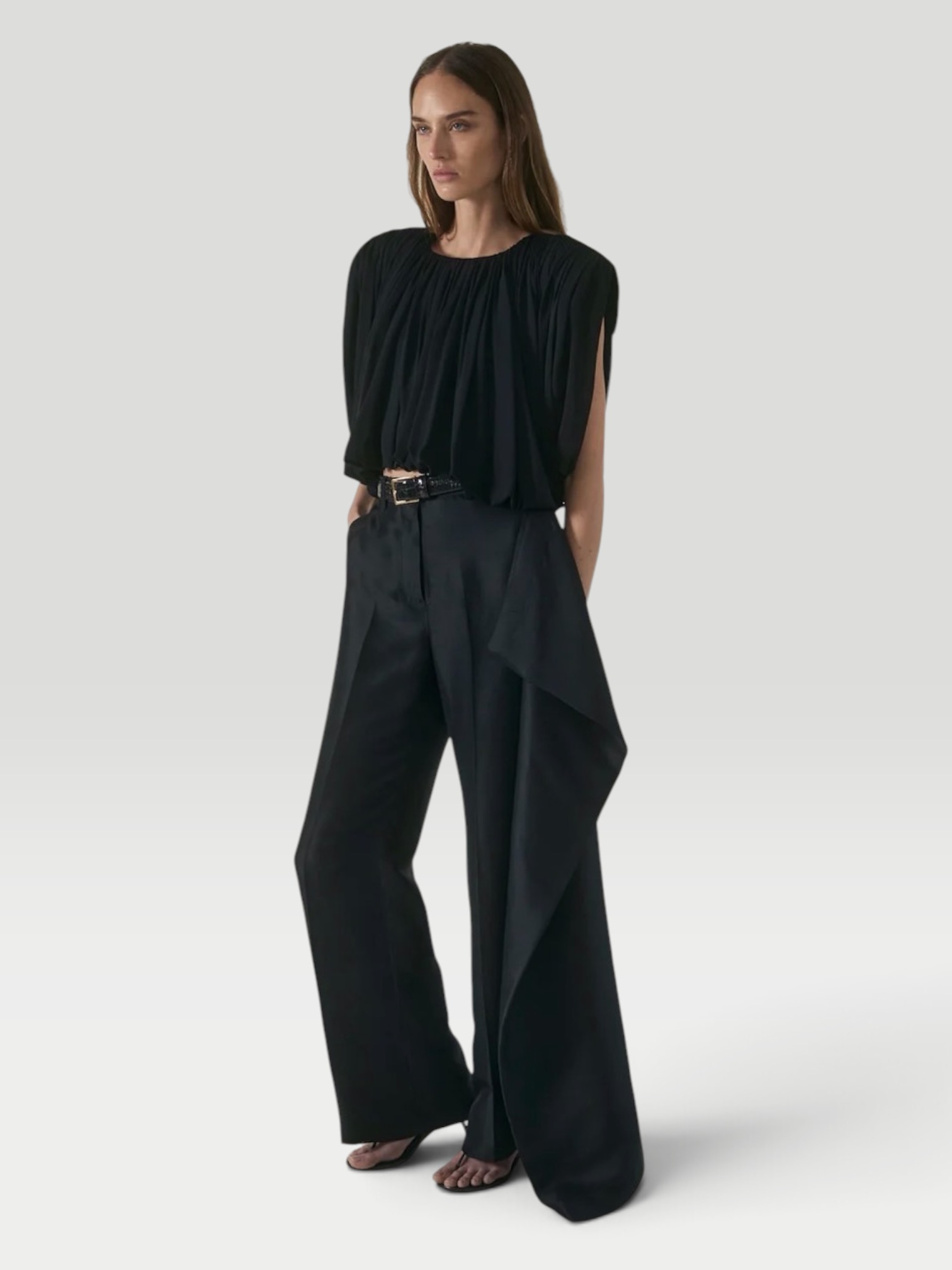 Heirlome Rickie Trousers in black. Styled by Sharon Lombardo for FDV Concierge.