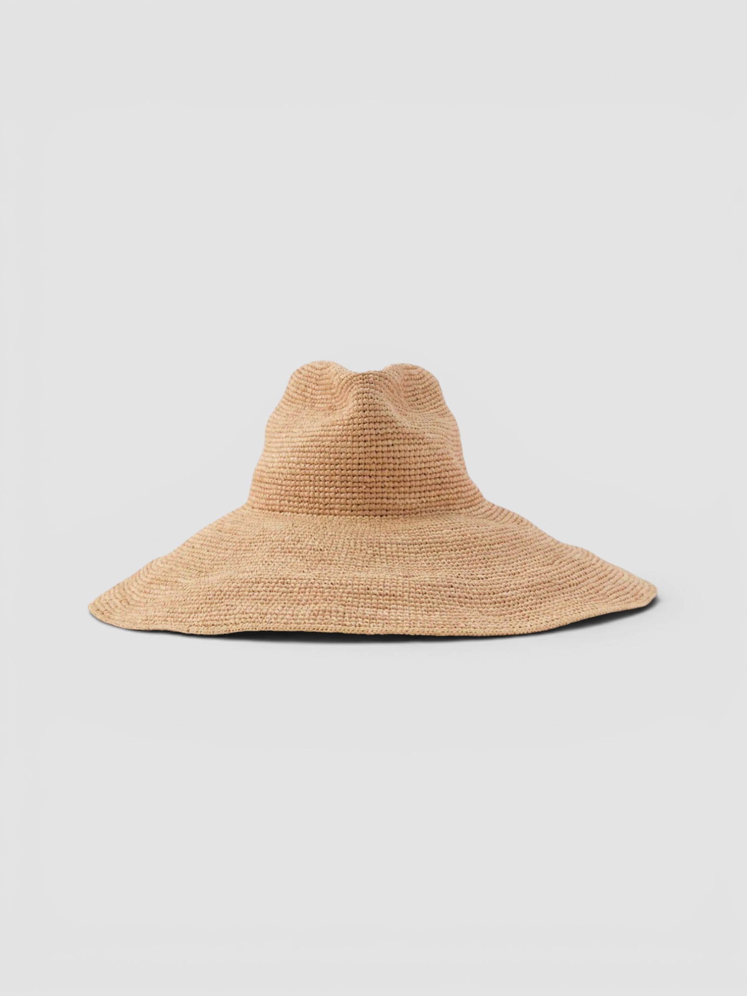 Janessa Leone Waverly Wide Brim Straw Hat in sand. Styled by Sharon Lombardo for FDV Concierge.