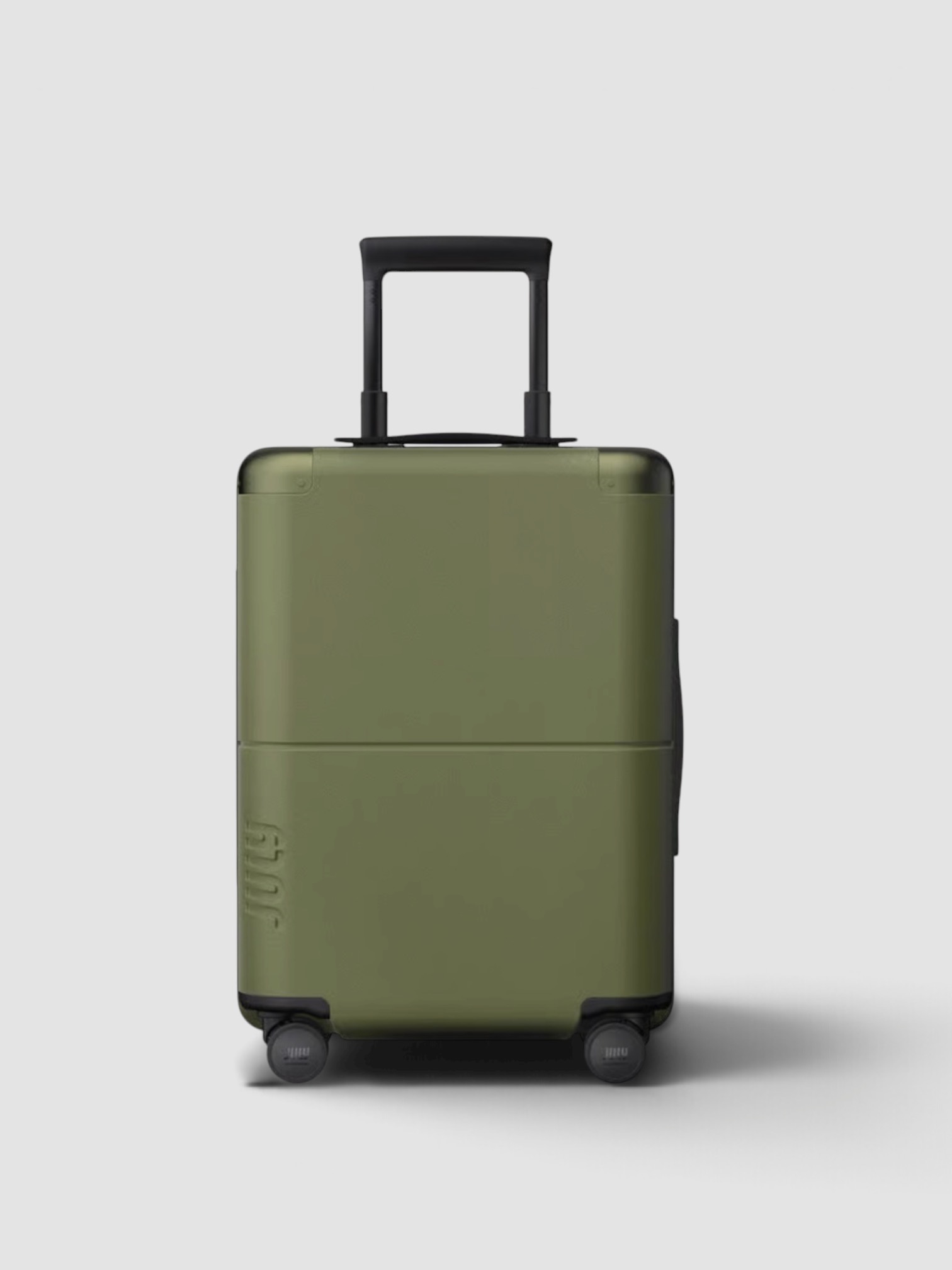 July Carry On with CaseSafe in moss.