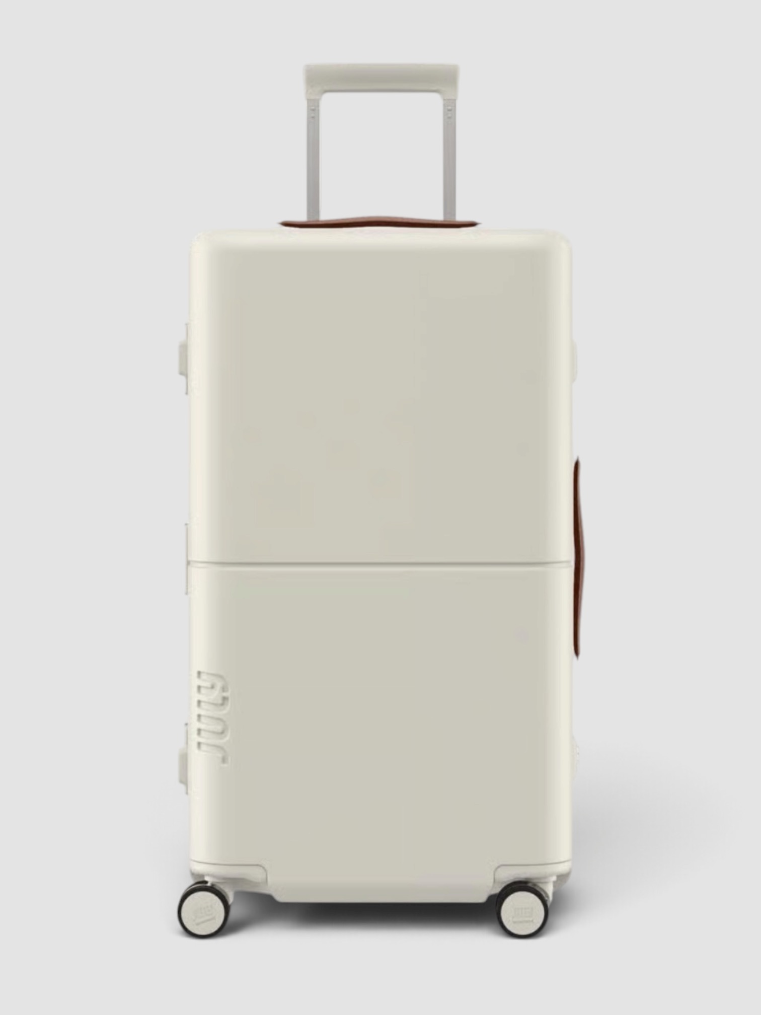 July Checked Trunk in matte cream.