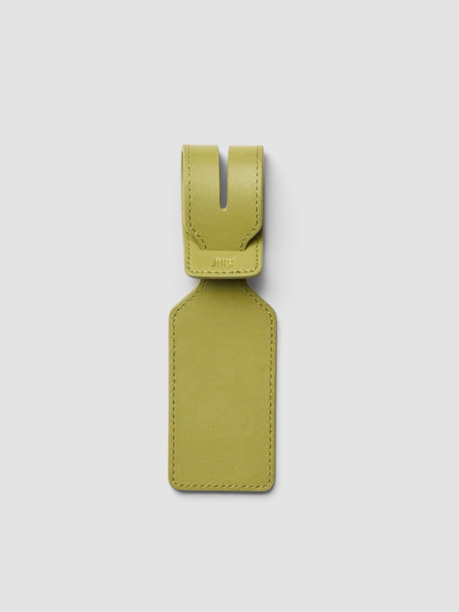 July Classic Luggage Tag in olive.