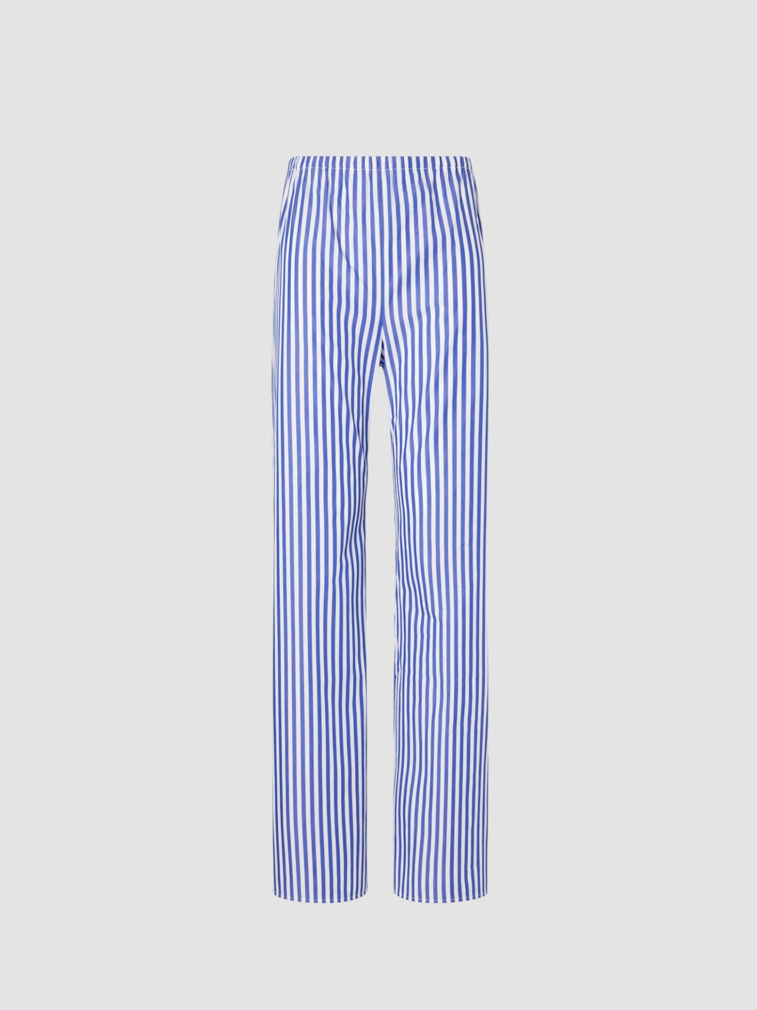 La Ligne Roman Pant in cobalt / white. Styled by Sharon Lombardo for FDV Concierge.