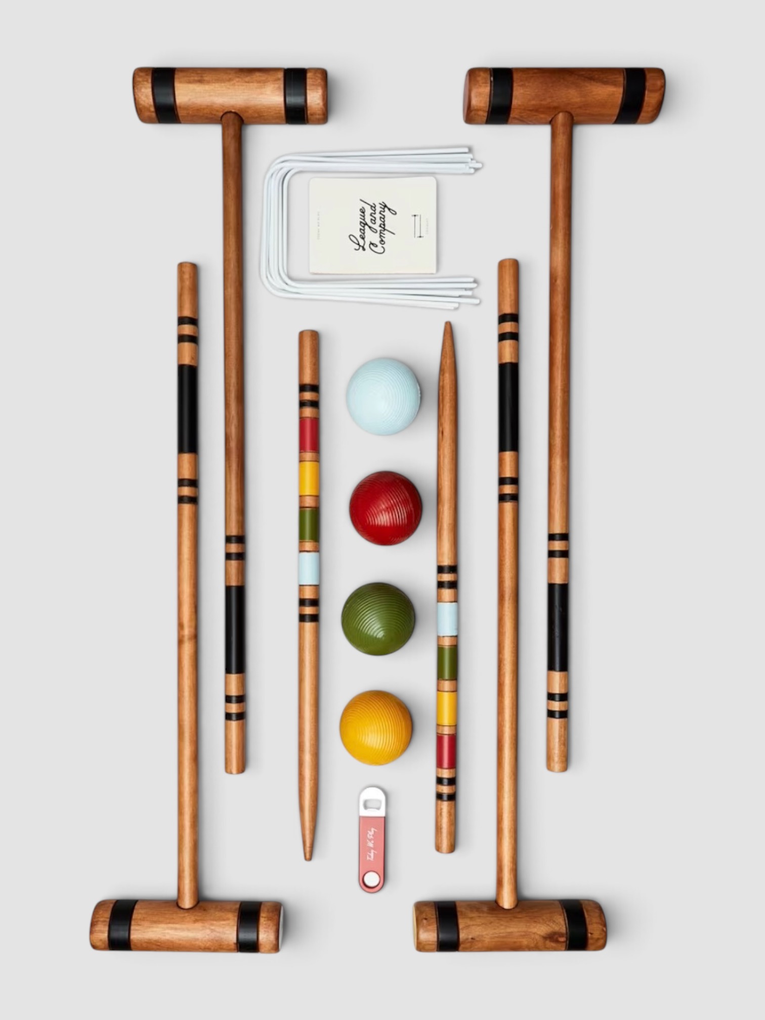 League and Co. Croquet Set.