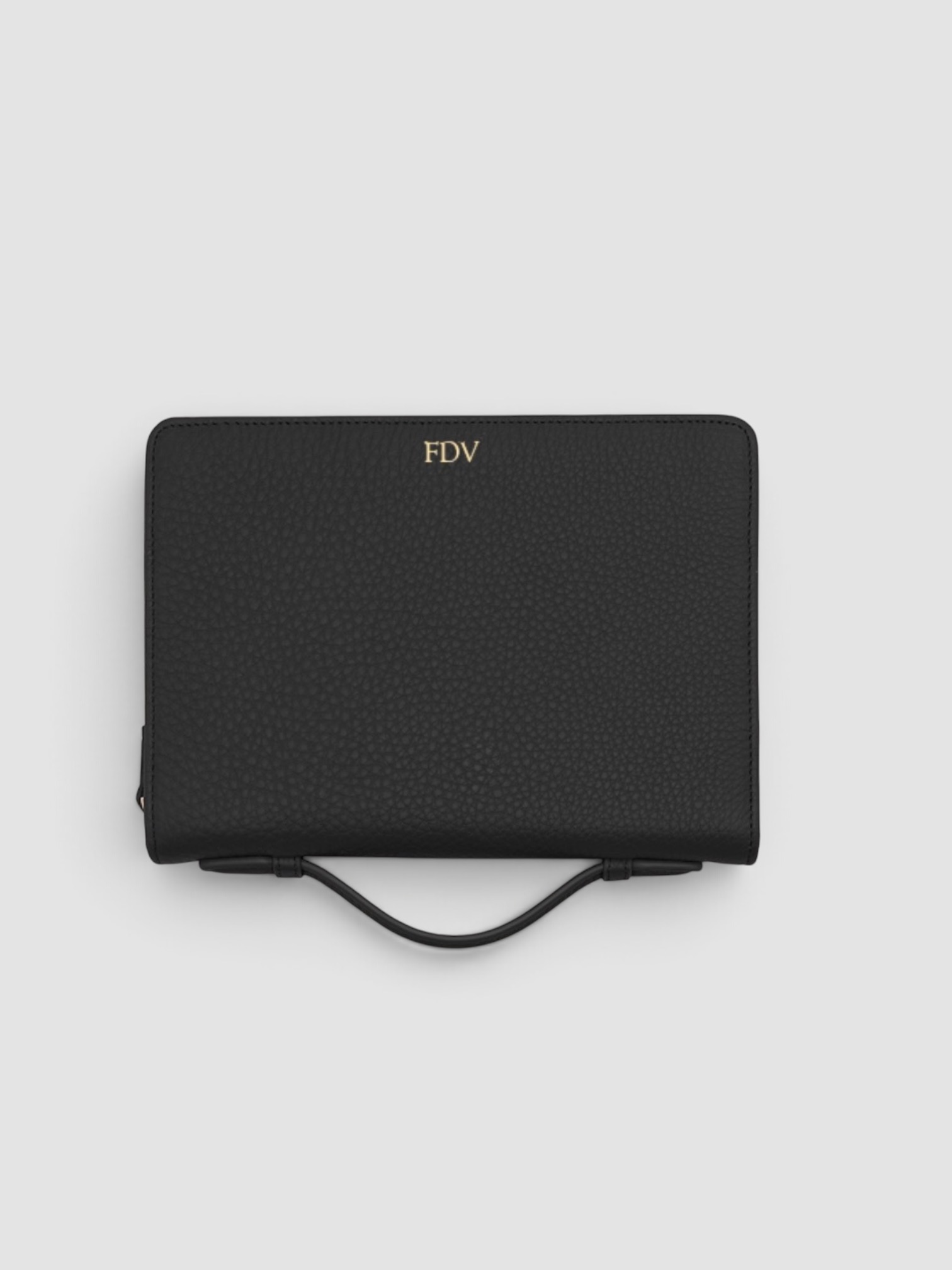 Leatherology Family Passport Holder in black.